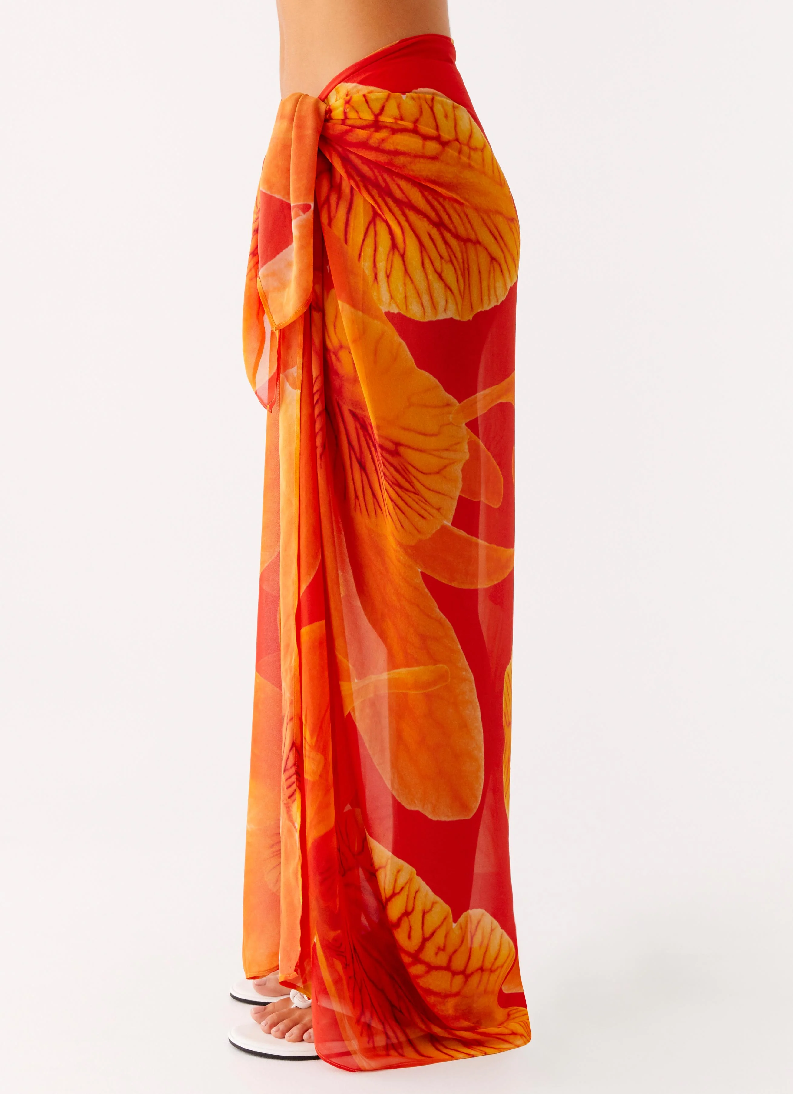 Sandy Shores Sarong - Serene Orange - Image 5