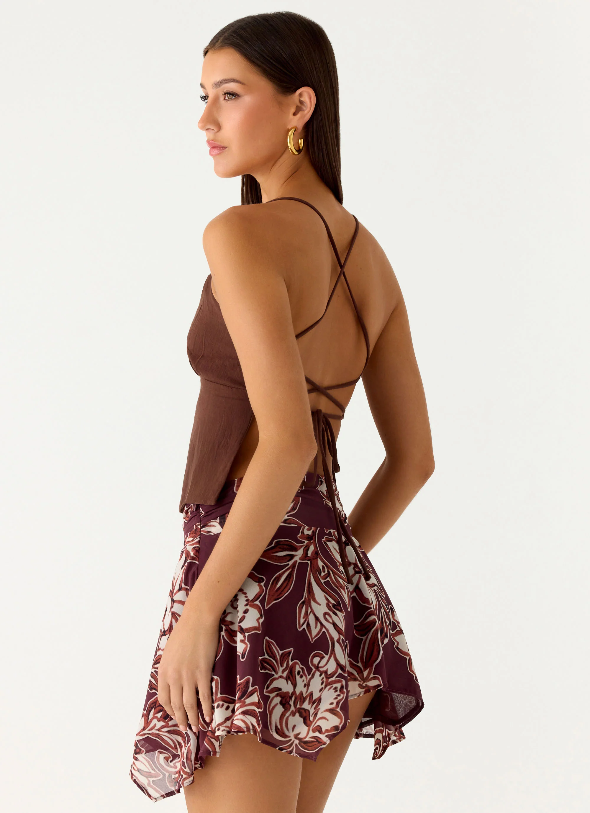 Sangria Top - Chocolate - Image 6