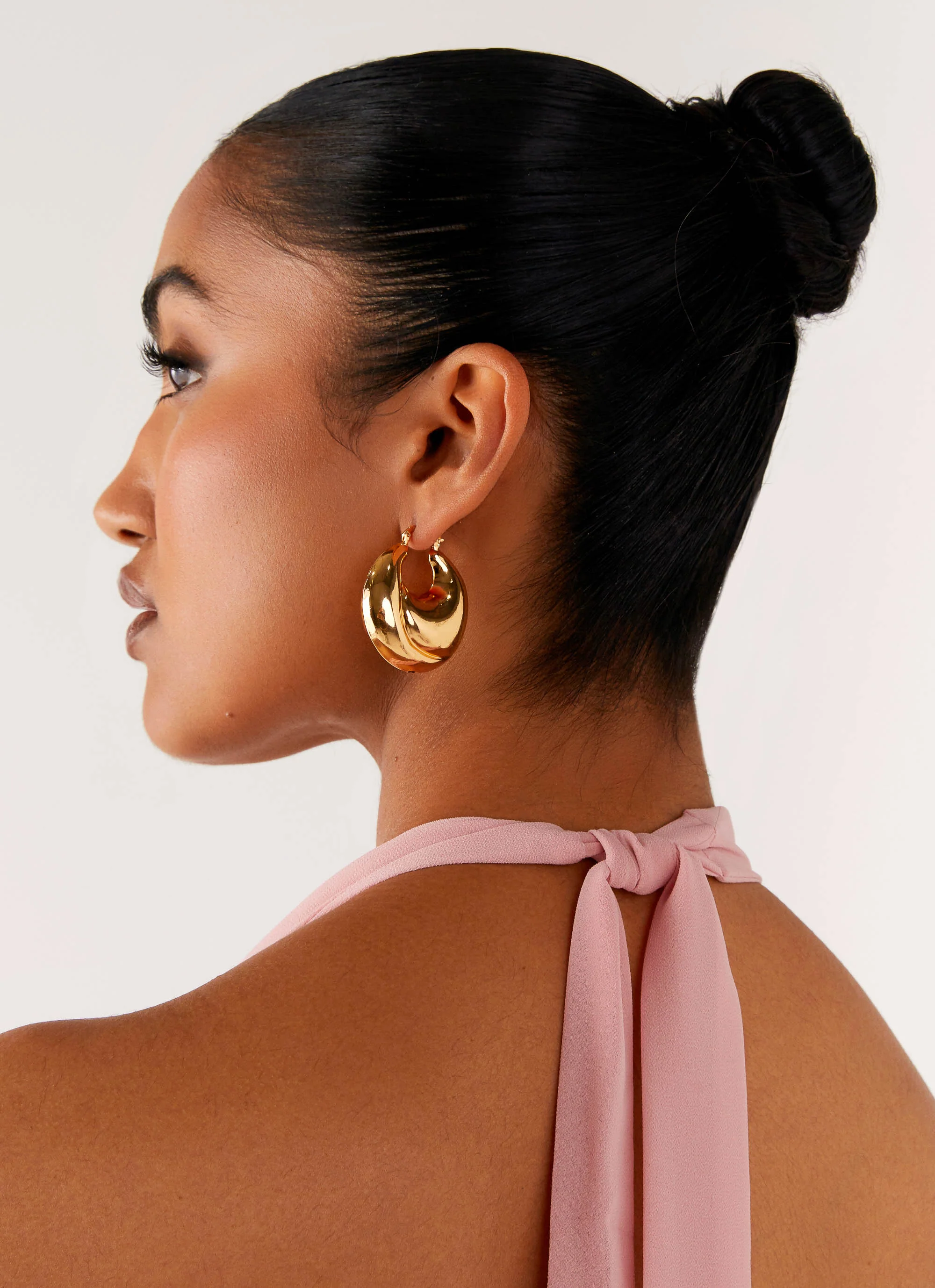 Sarai Earrings - Gold - Image 2