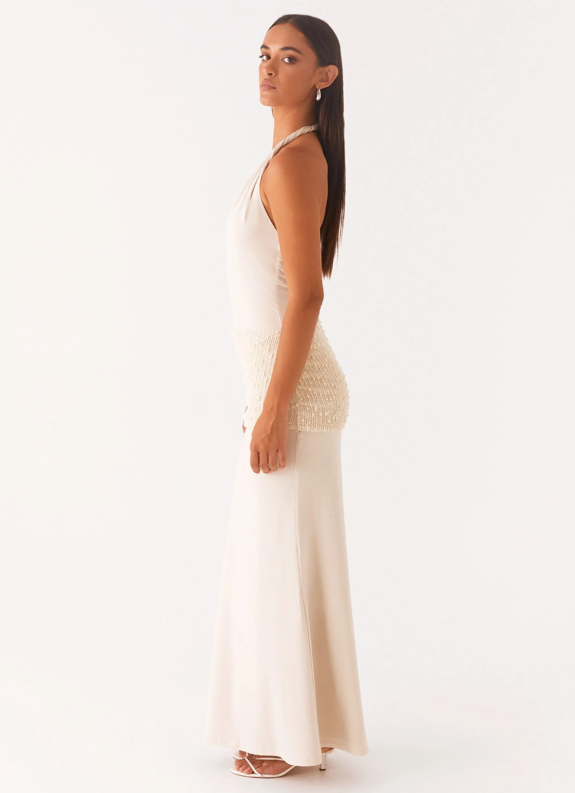 Scenic Maxi Dress - Sand - Image 3