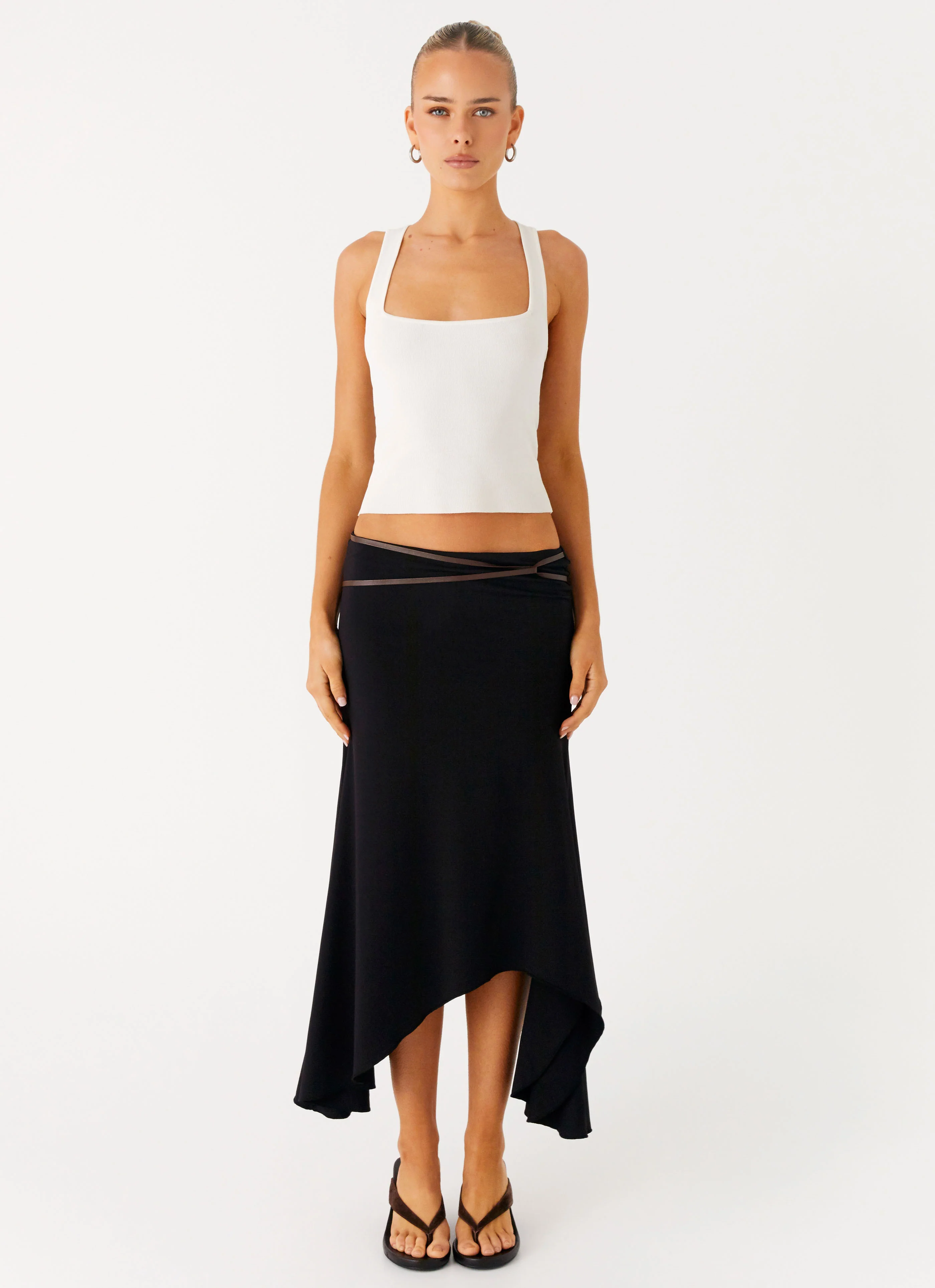 Seattle Midi Skirt - Black - Image 2