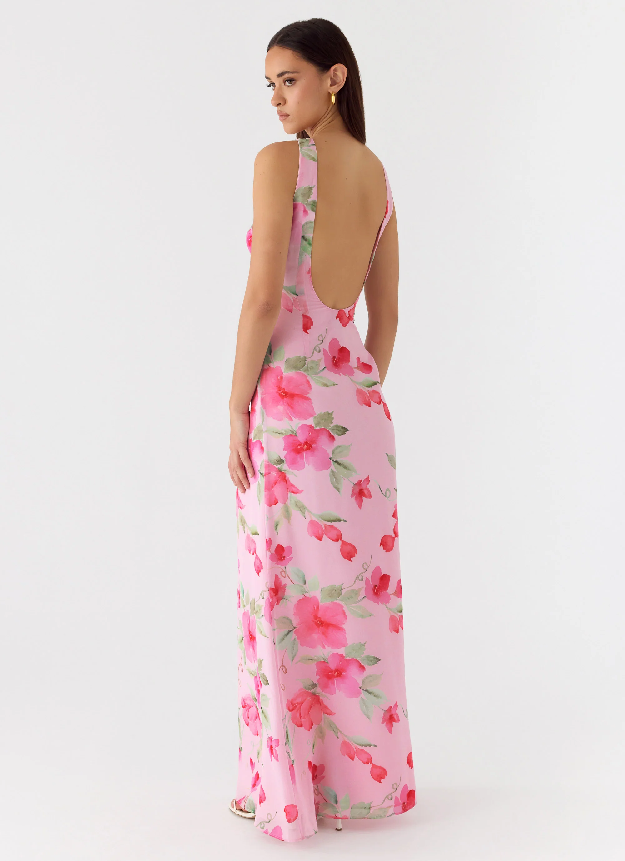 Serafim Chiffon Maxi Dress - Petal Soleil - Image 6