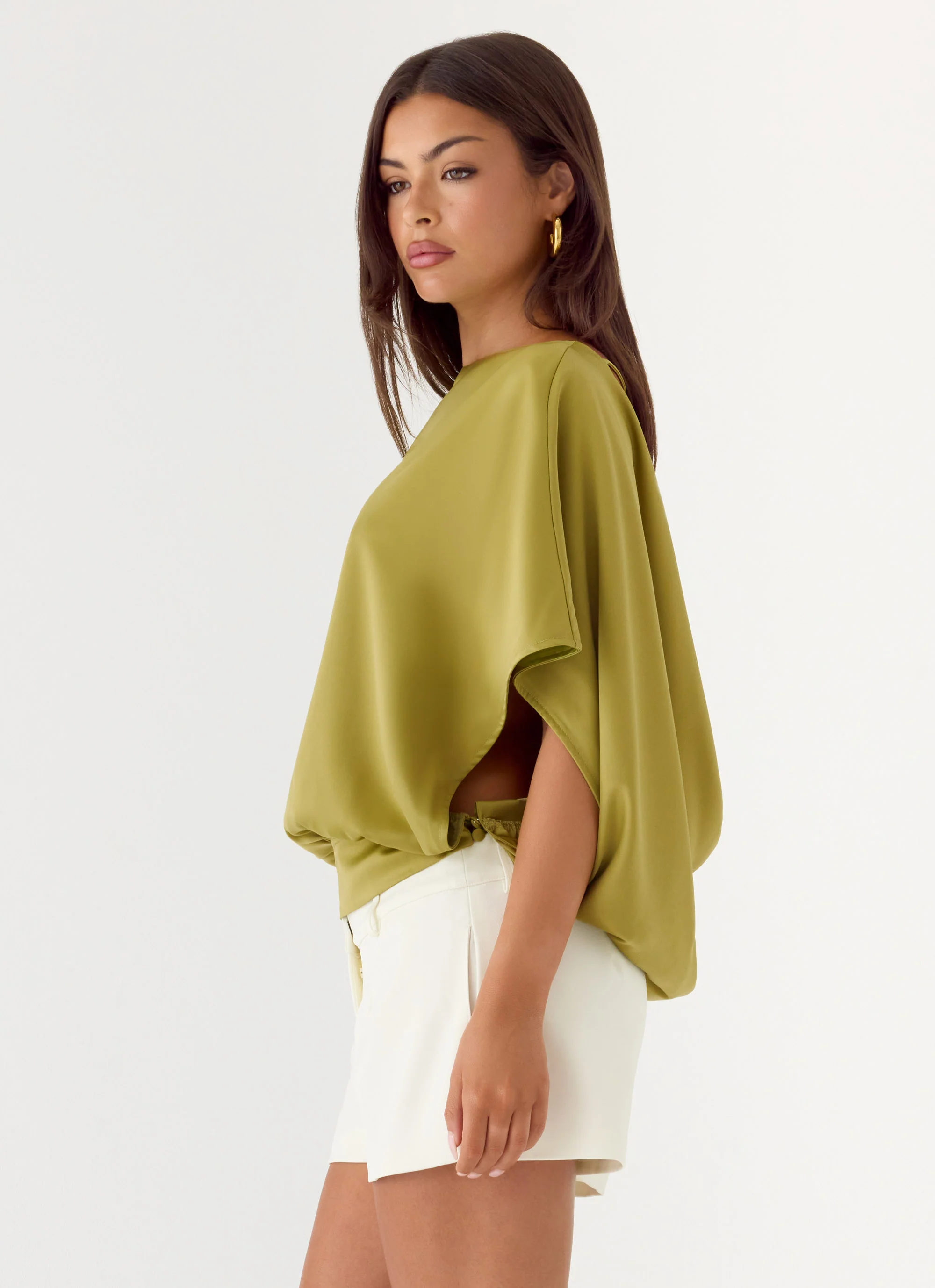 Serena Top - Fern Green - Image 2