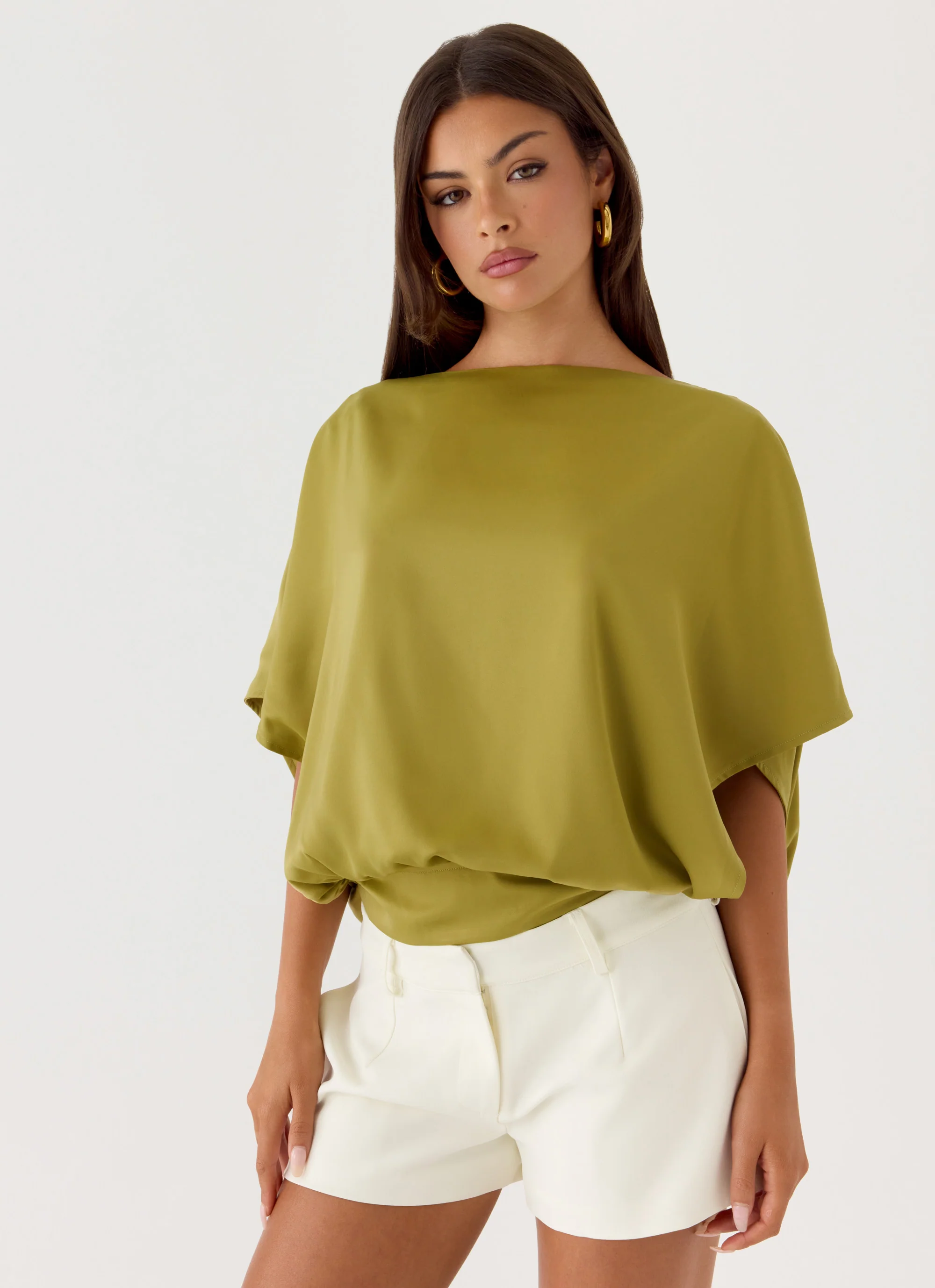 Serena Top - Fern Green - Image 6