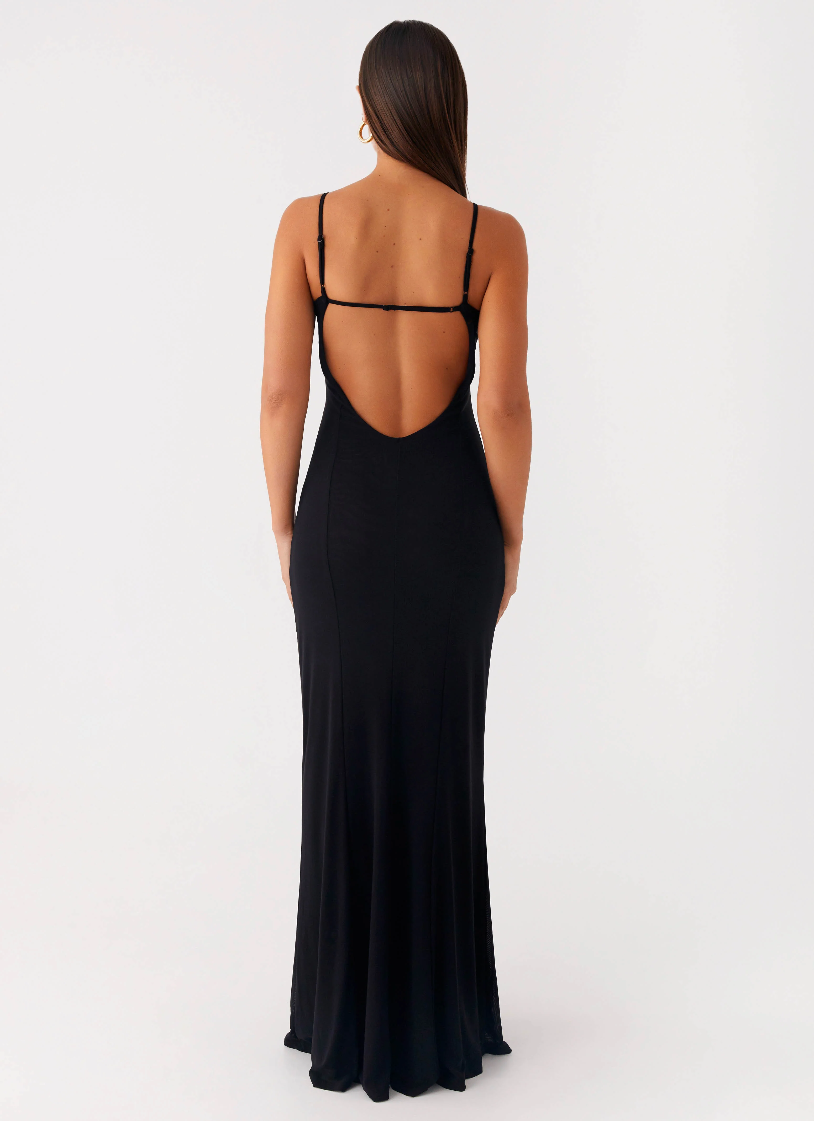 Serene Escape Maxi Dress - Black - Image 3