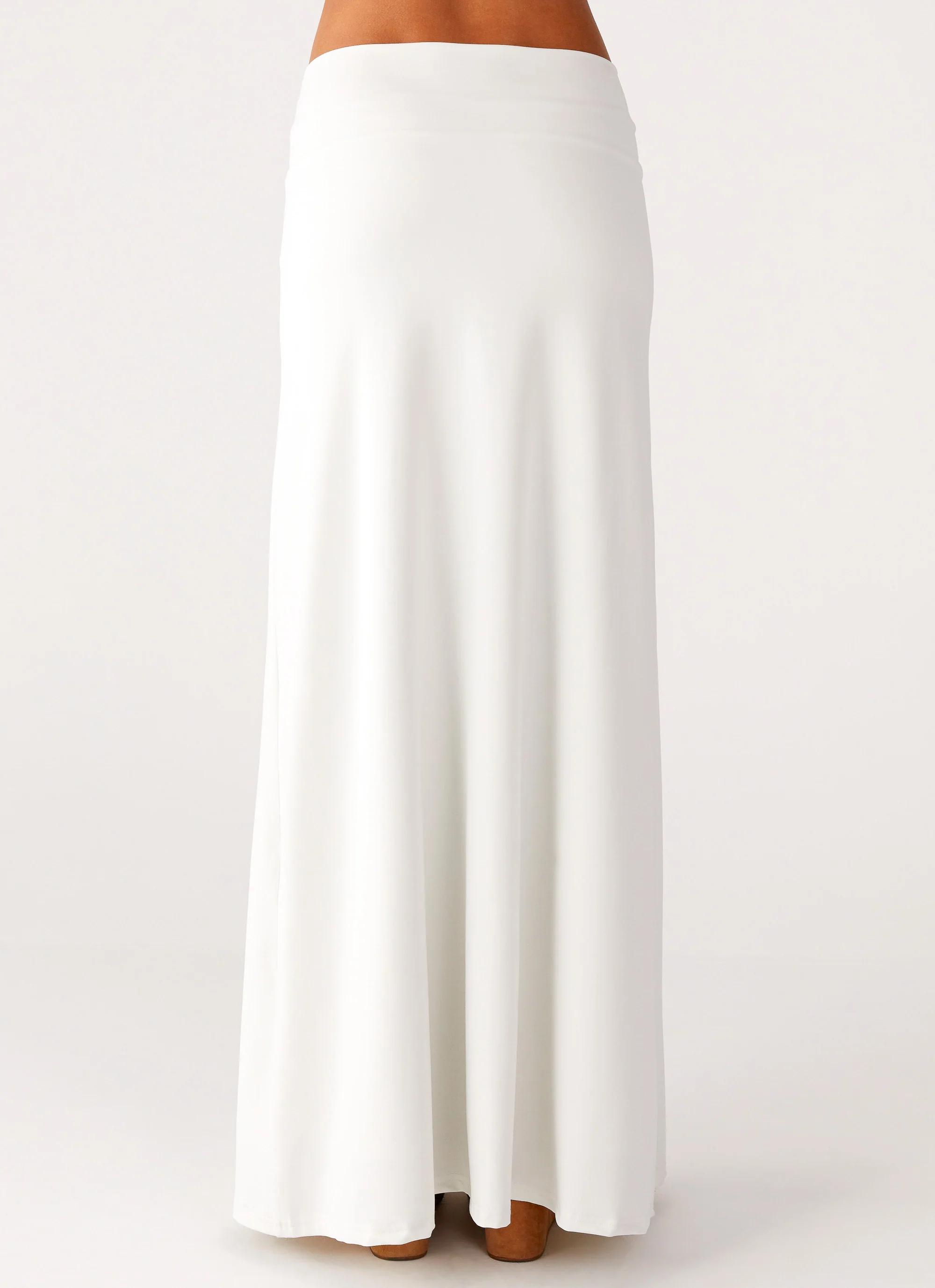 Shoreline Glow Maxi Skirt - Off White - Image 4