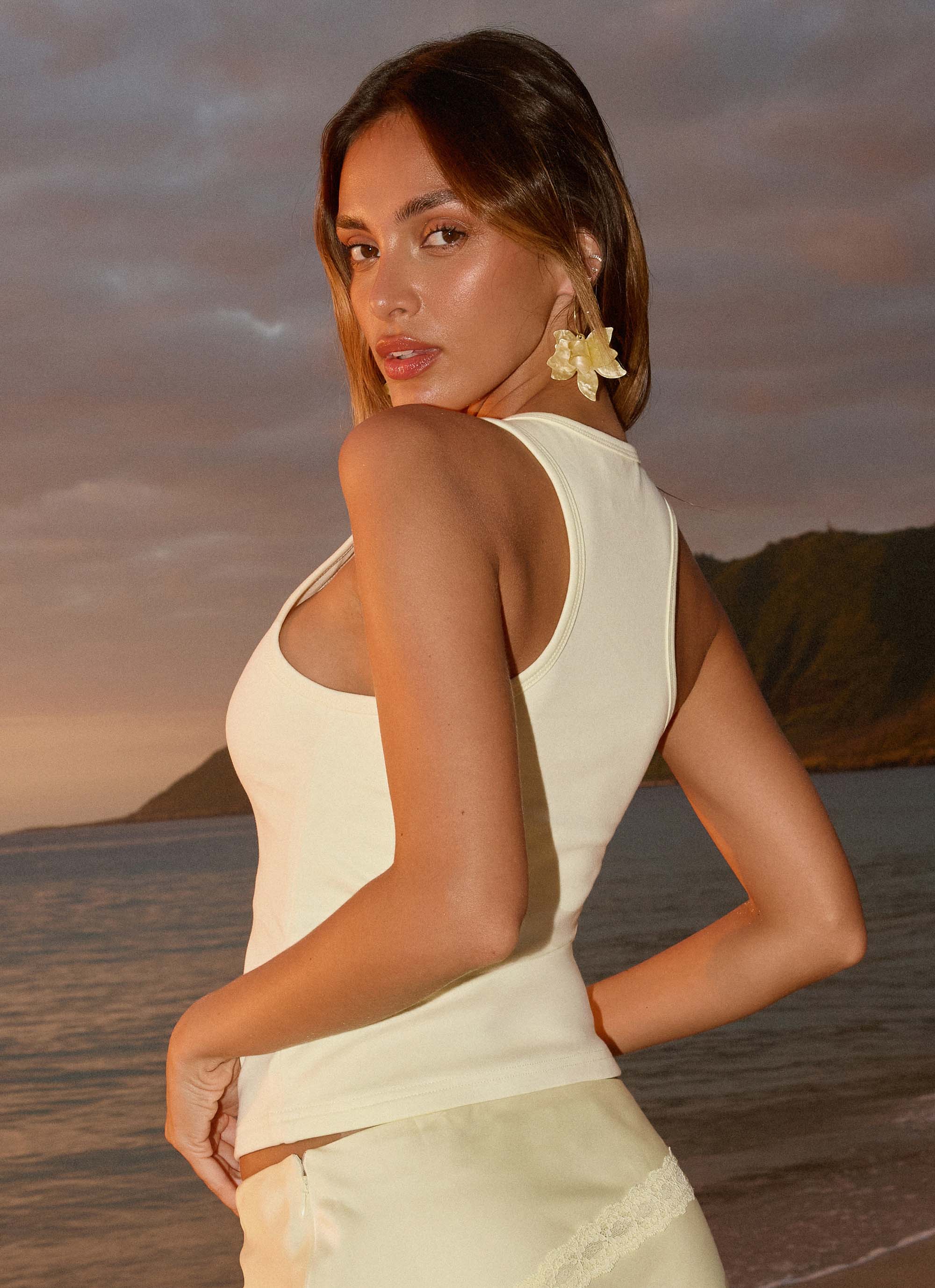 Silka Top - Yellow - Image 2