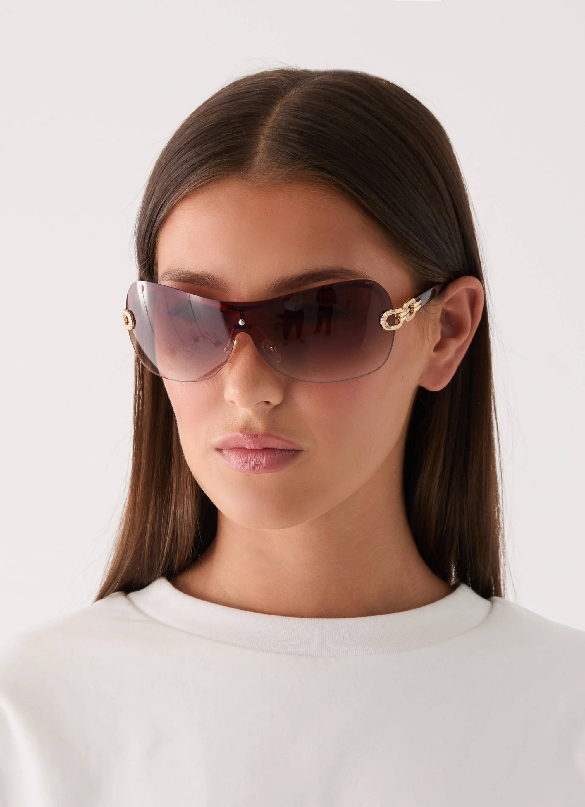 Smoked Amber Sunglasses - Brown - Image 3