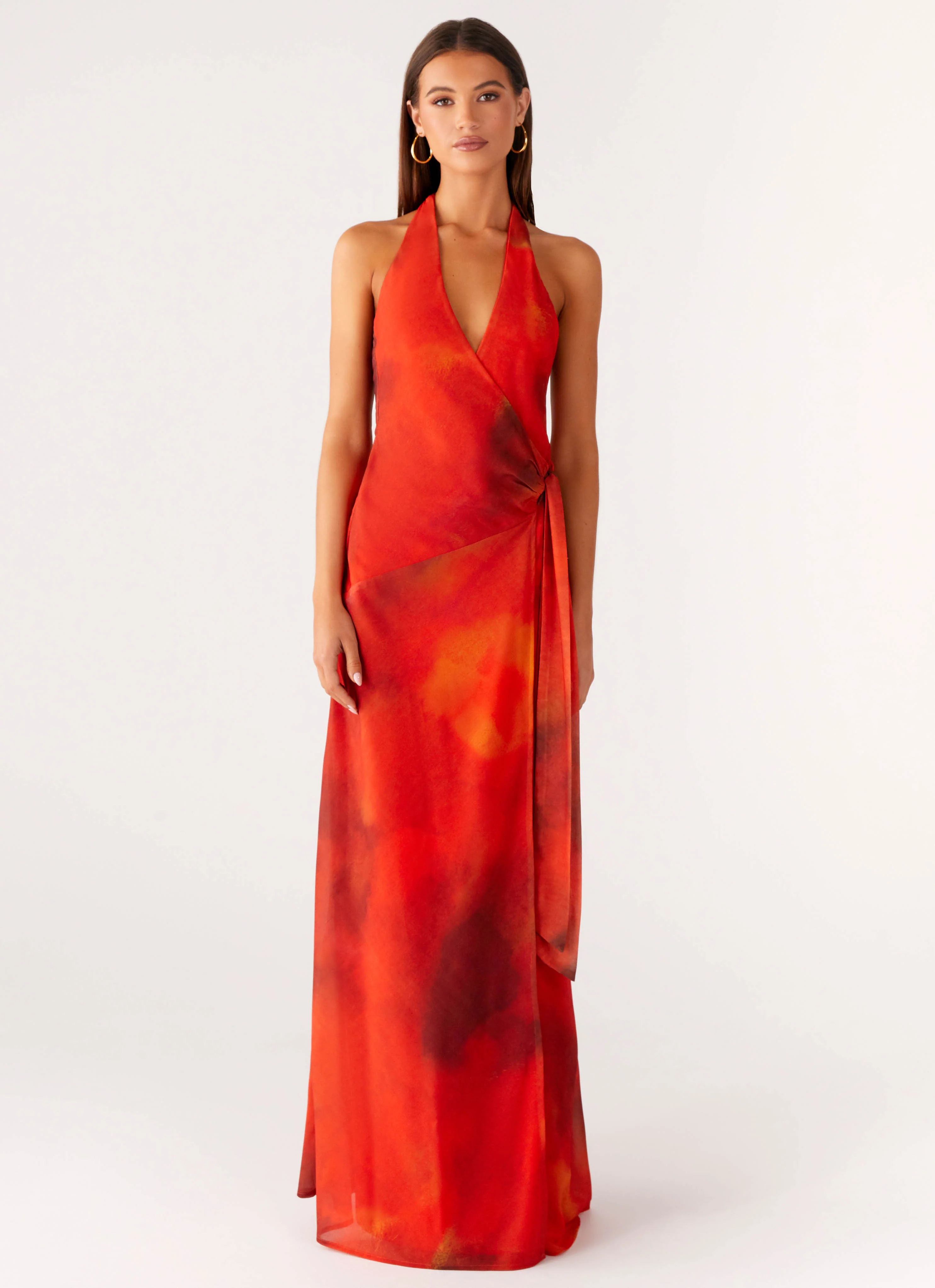 So Chic Maxi Dress - Scarlet Blur - Image 3