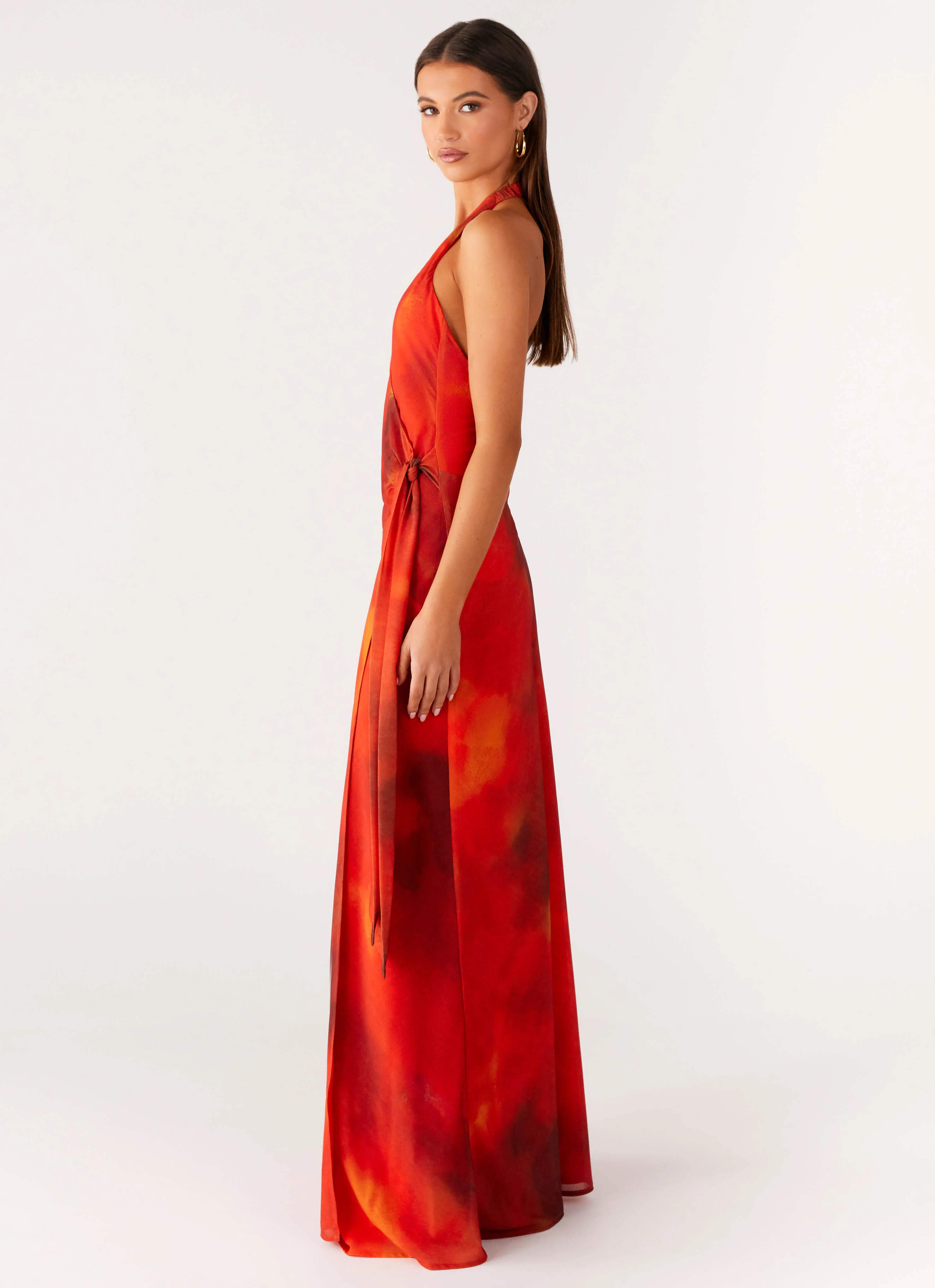 So Chic Maxi Dress - Scarlet Blur - Image 4