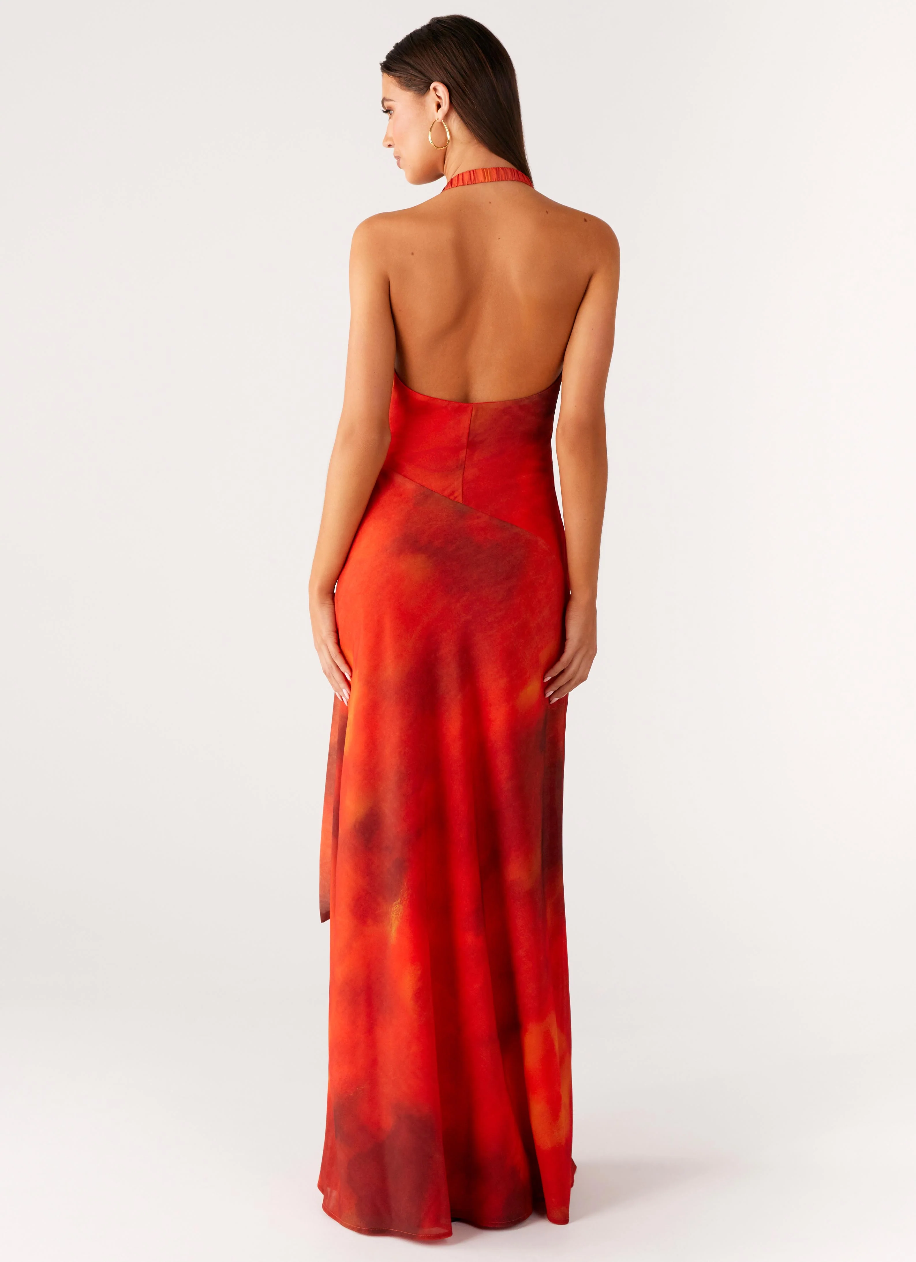 So Chic Maxi Dress - Scarlet Blur - Image 5