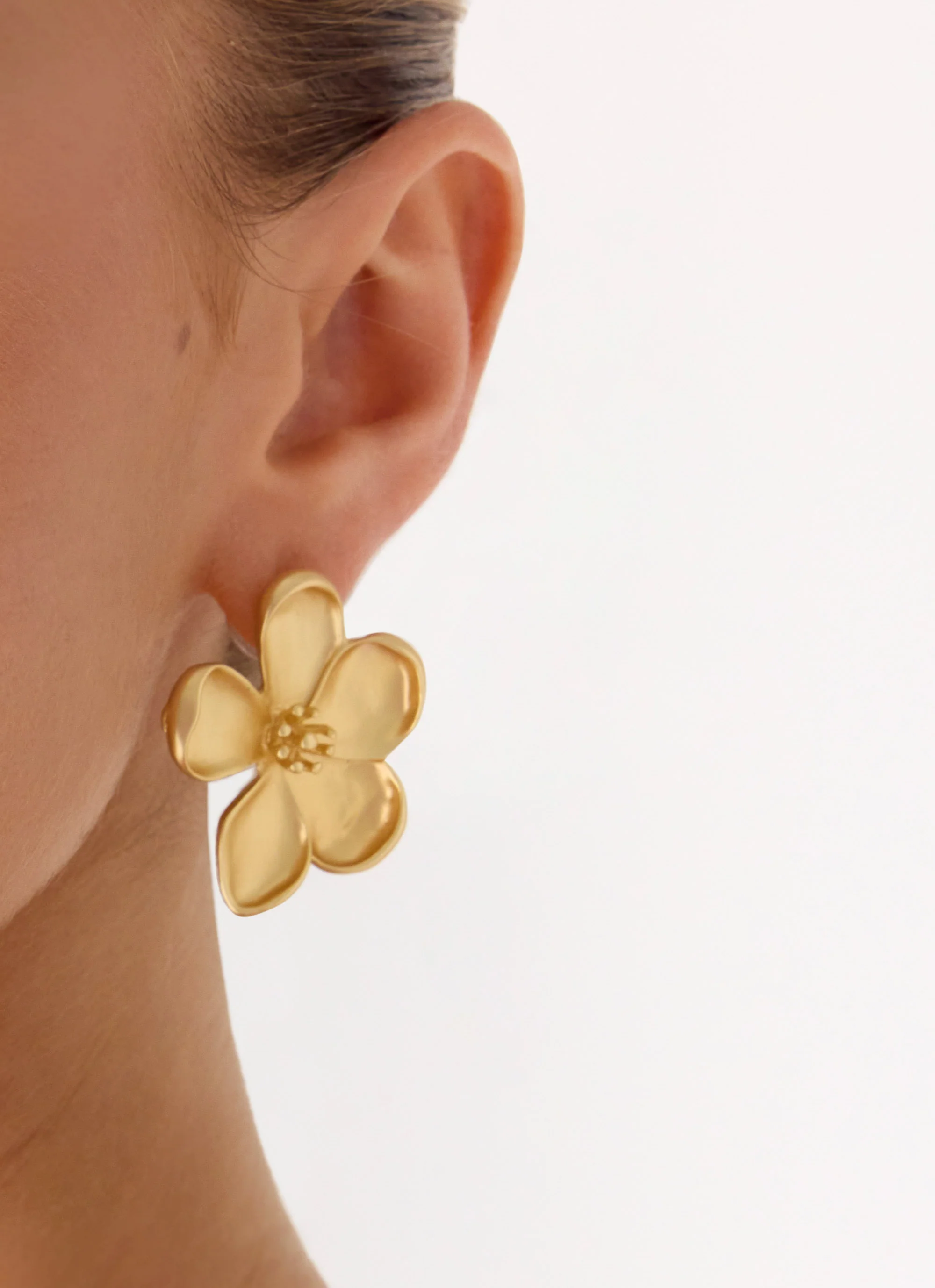 Solace Earrings - Gold - Image 2
