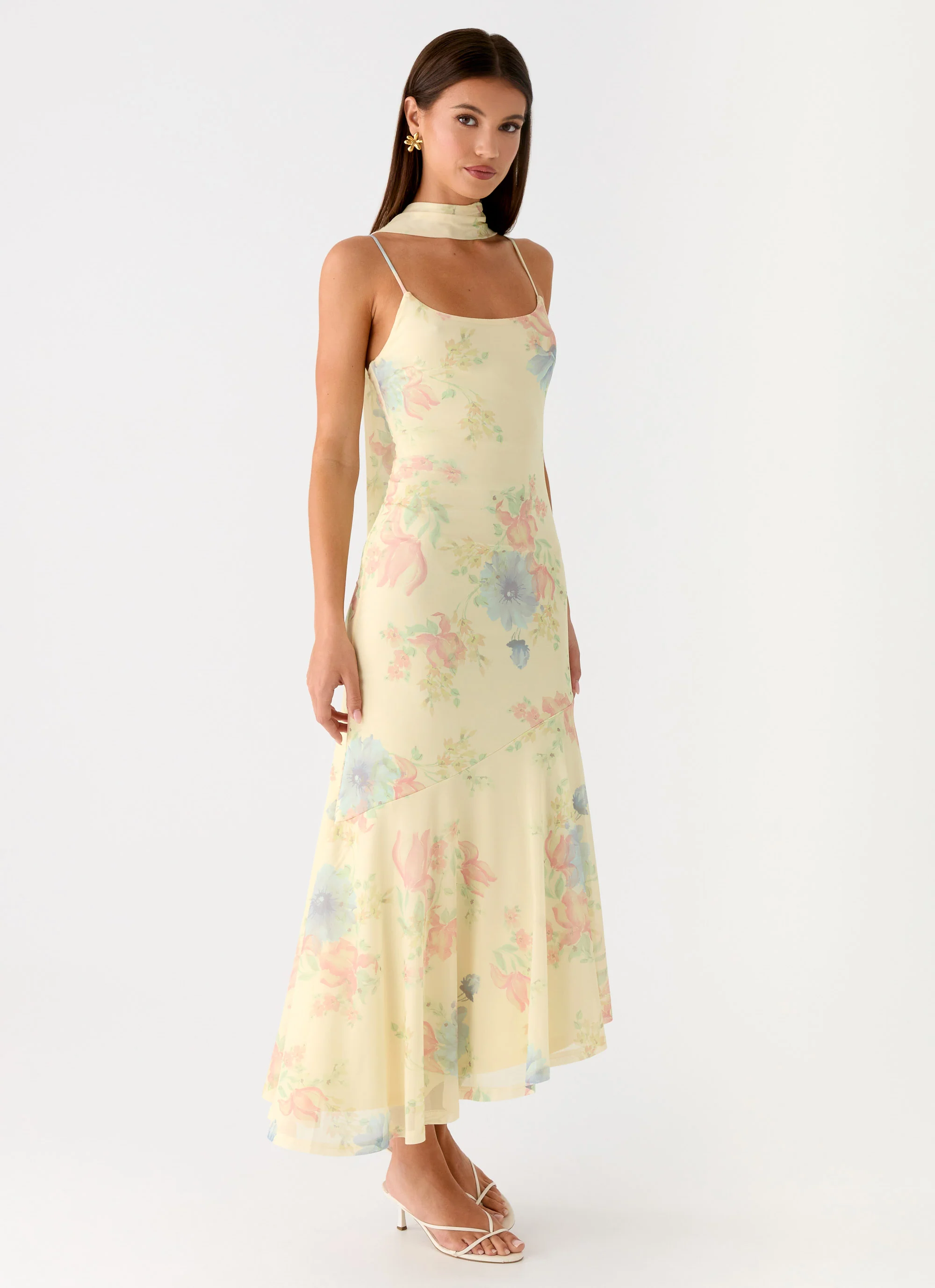 Sole Mio Midi Dress - Spring Meadow - Image 4