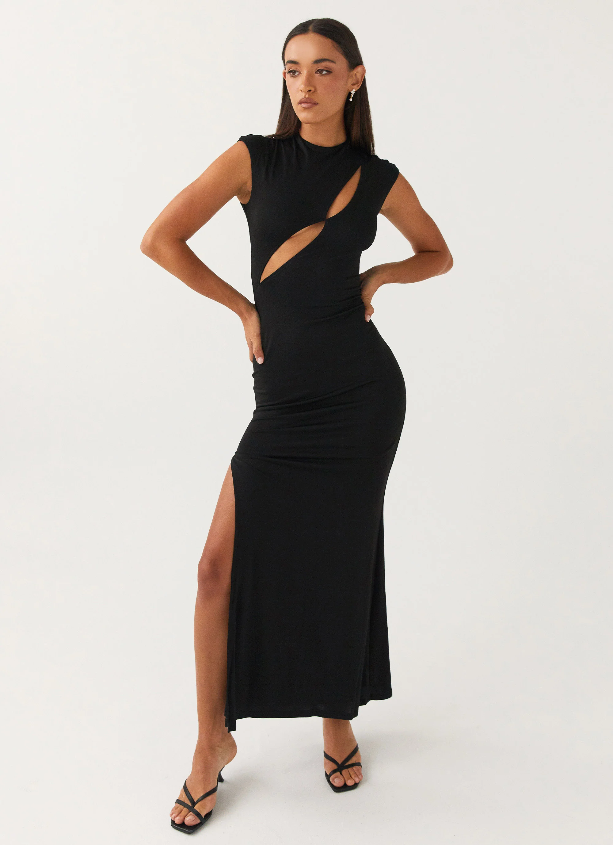 Special Affair Maxi Dress - Black - Image 3