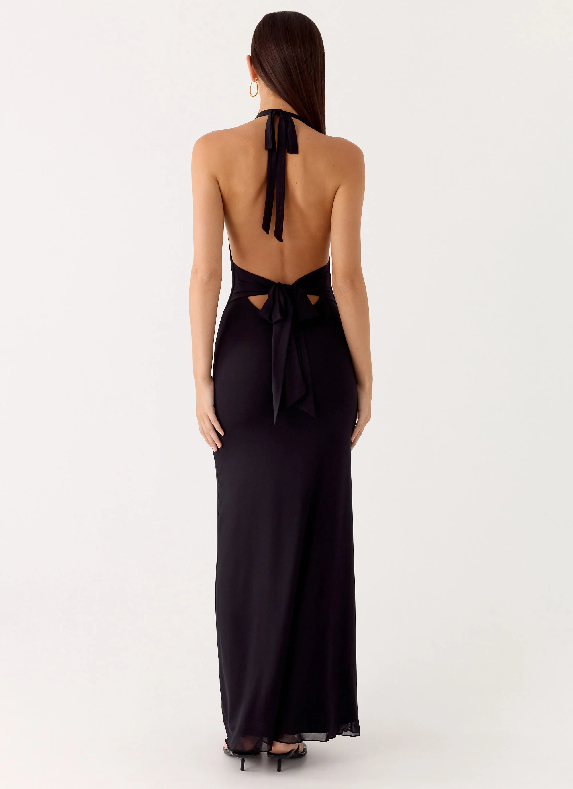 Starlight Maxi Dress - Black - Image 3