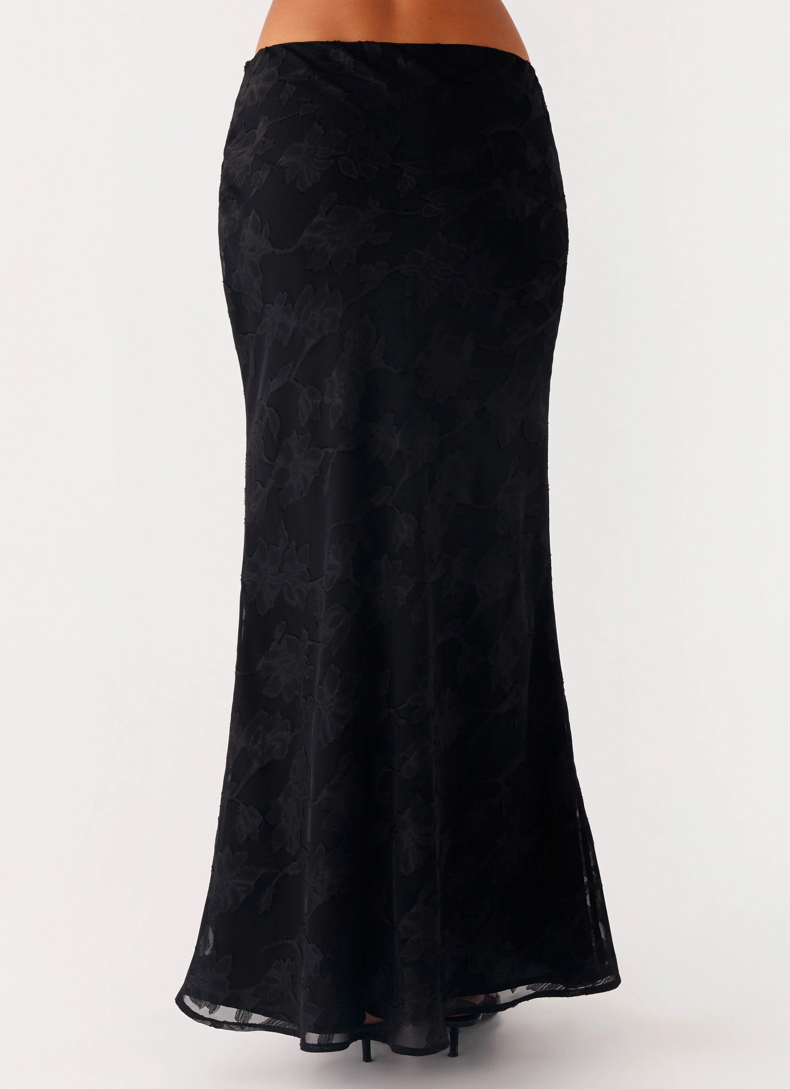 Starlit Maxi Skirt - Black - Image 4