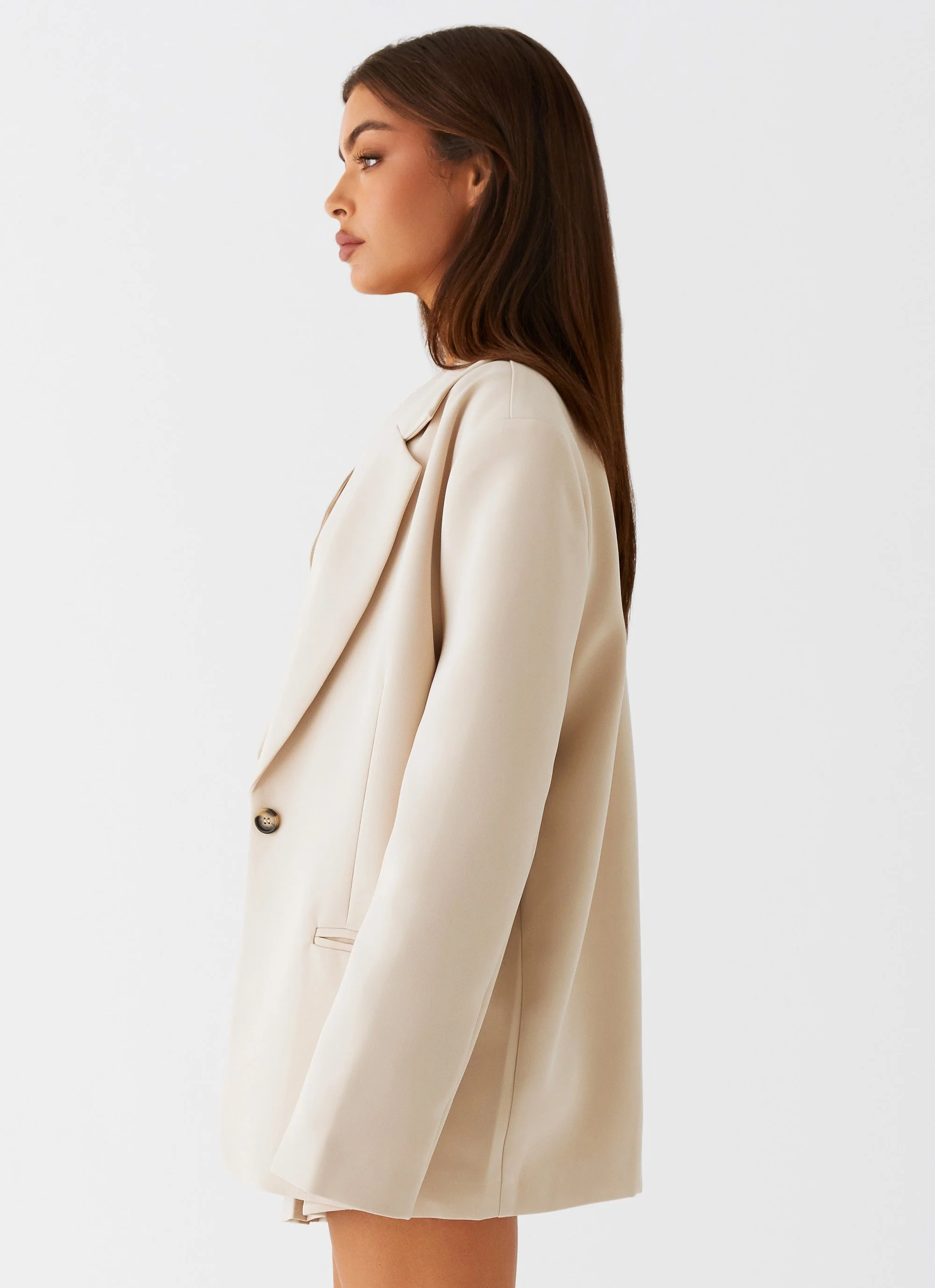 Stealth Mode Blazer - Beige - Image 3