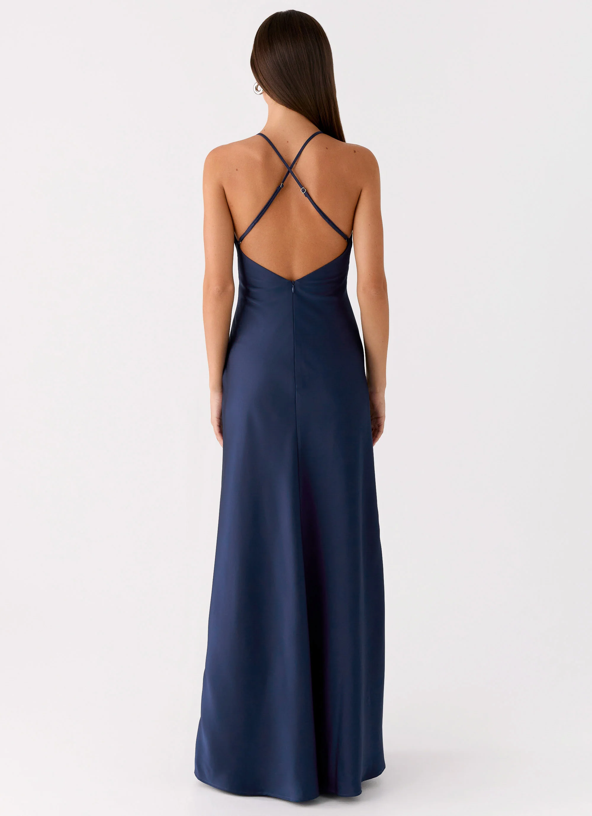 Sundowner Maxi Dress - Navy - Image 3