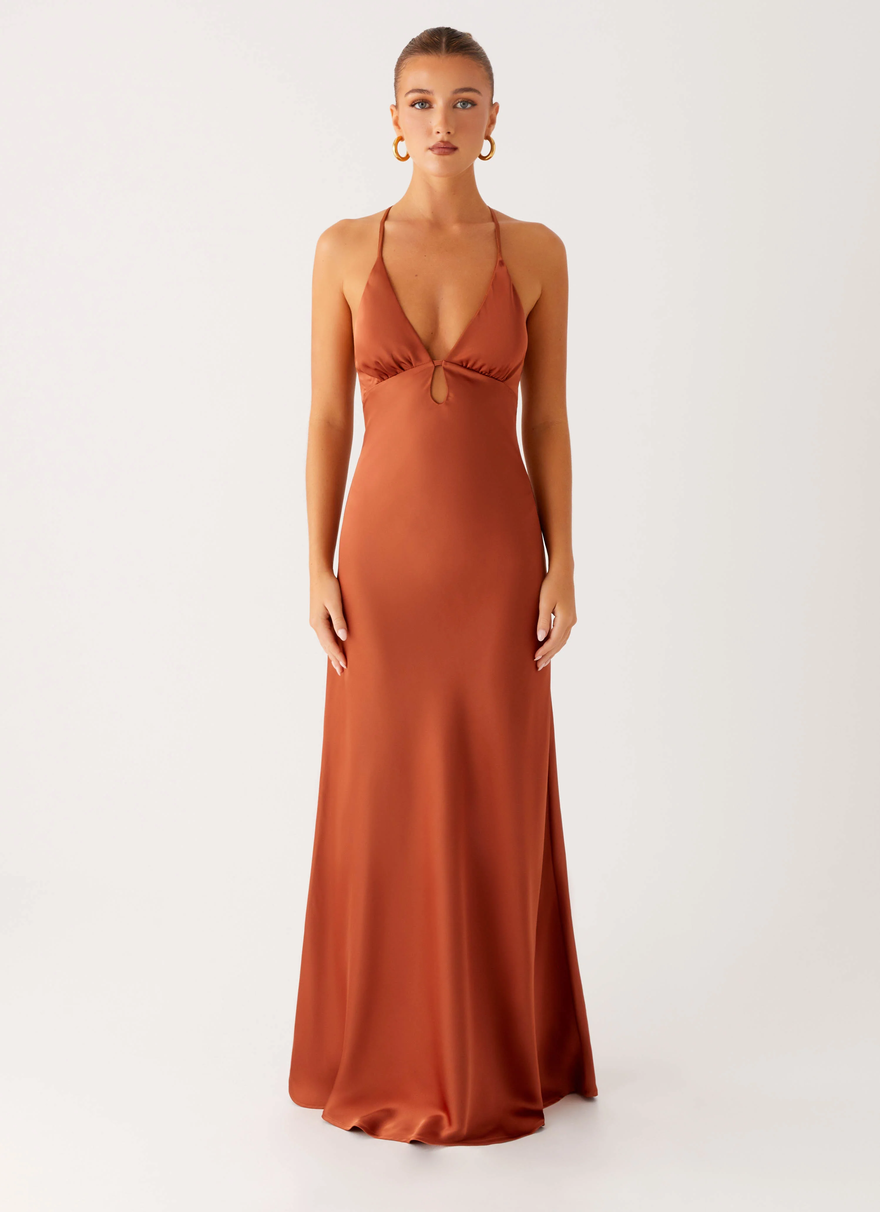 Sundowner Maxi Dress - Rust - Image 2