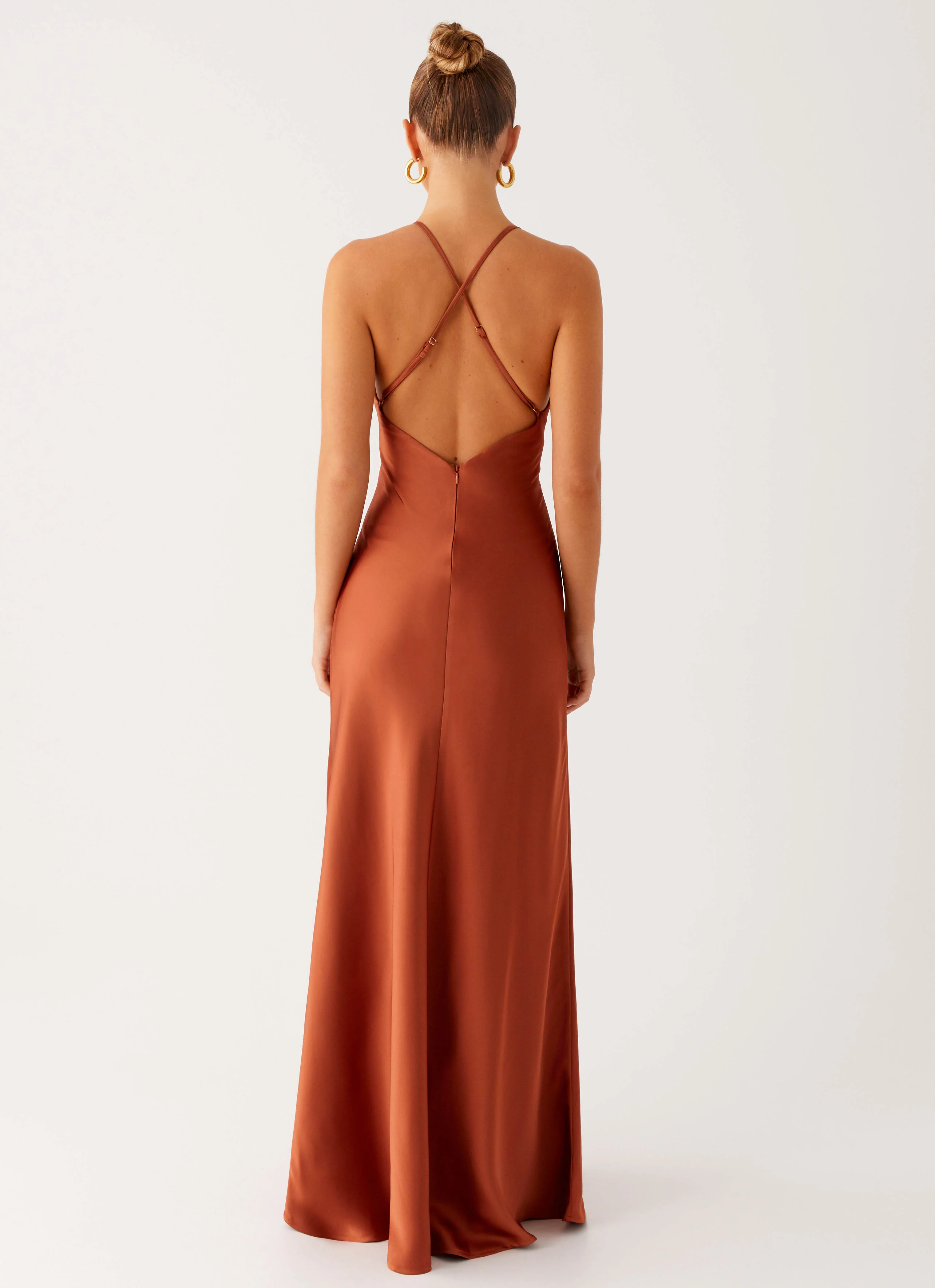 Sundowner Maxi Dress - Rust - Image 4