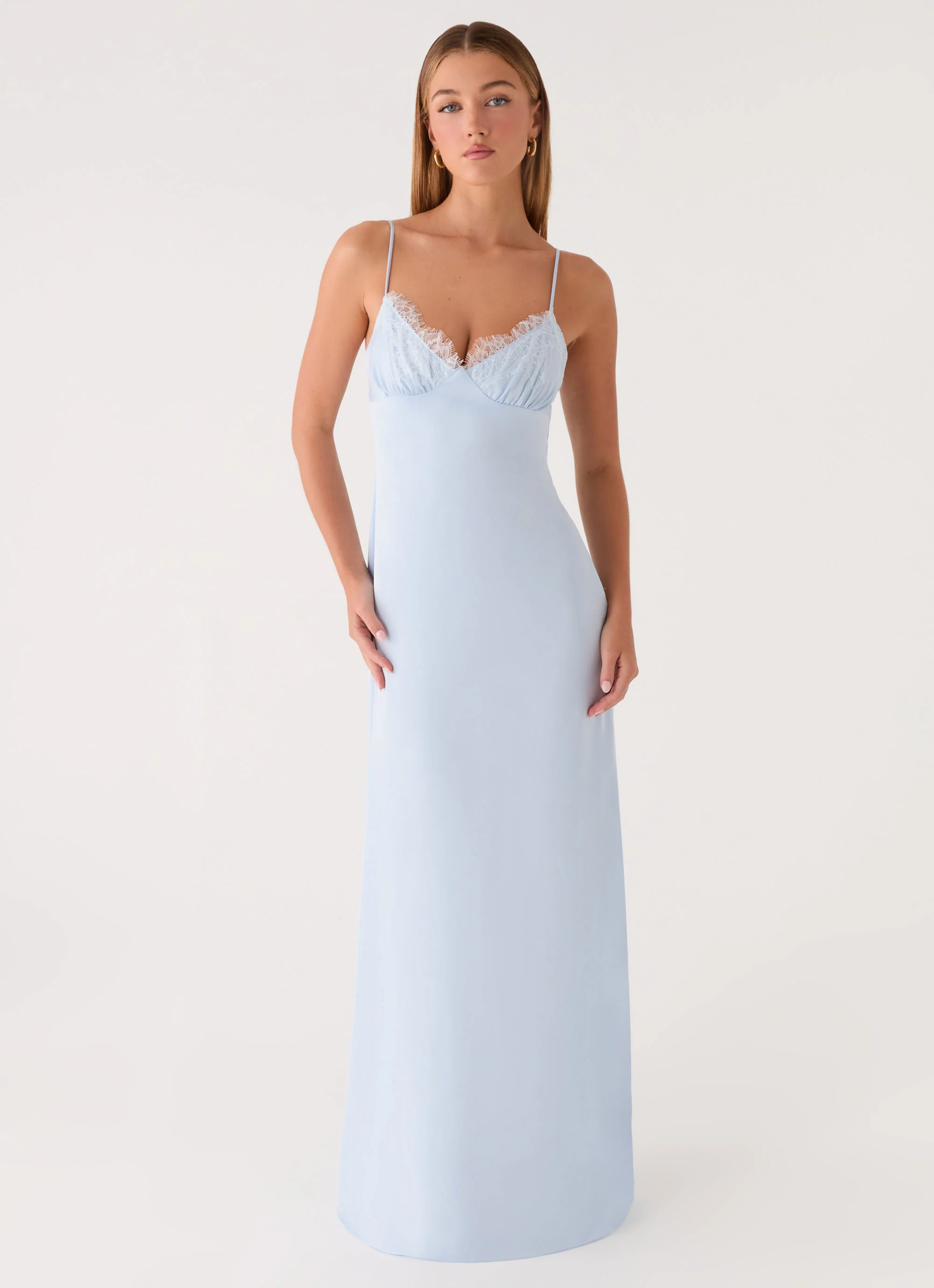 Sunniva Maxi Dress - Blue - Image 4