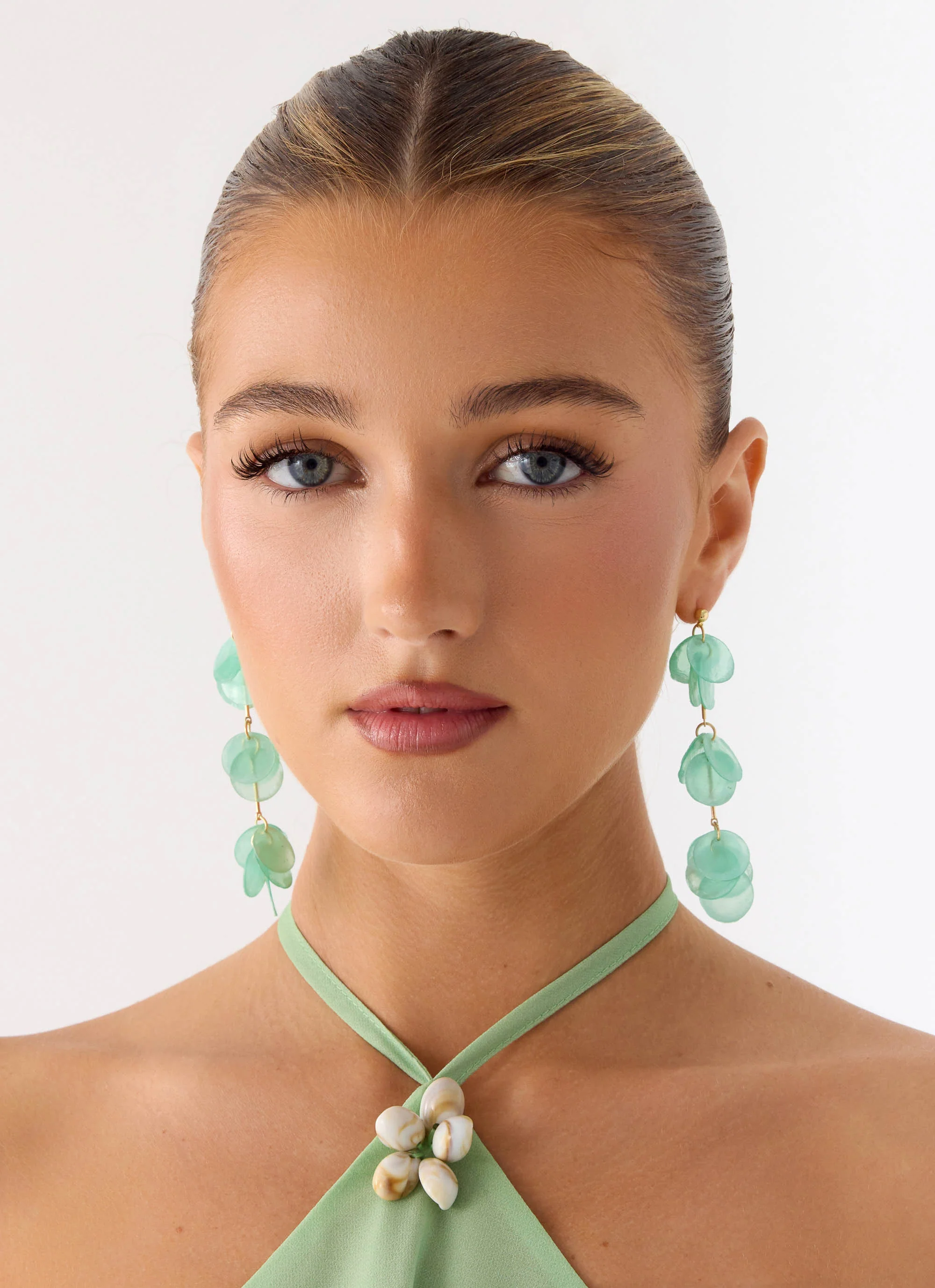Sunseeker Earrings - Turquoise - Image 4