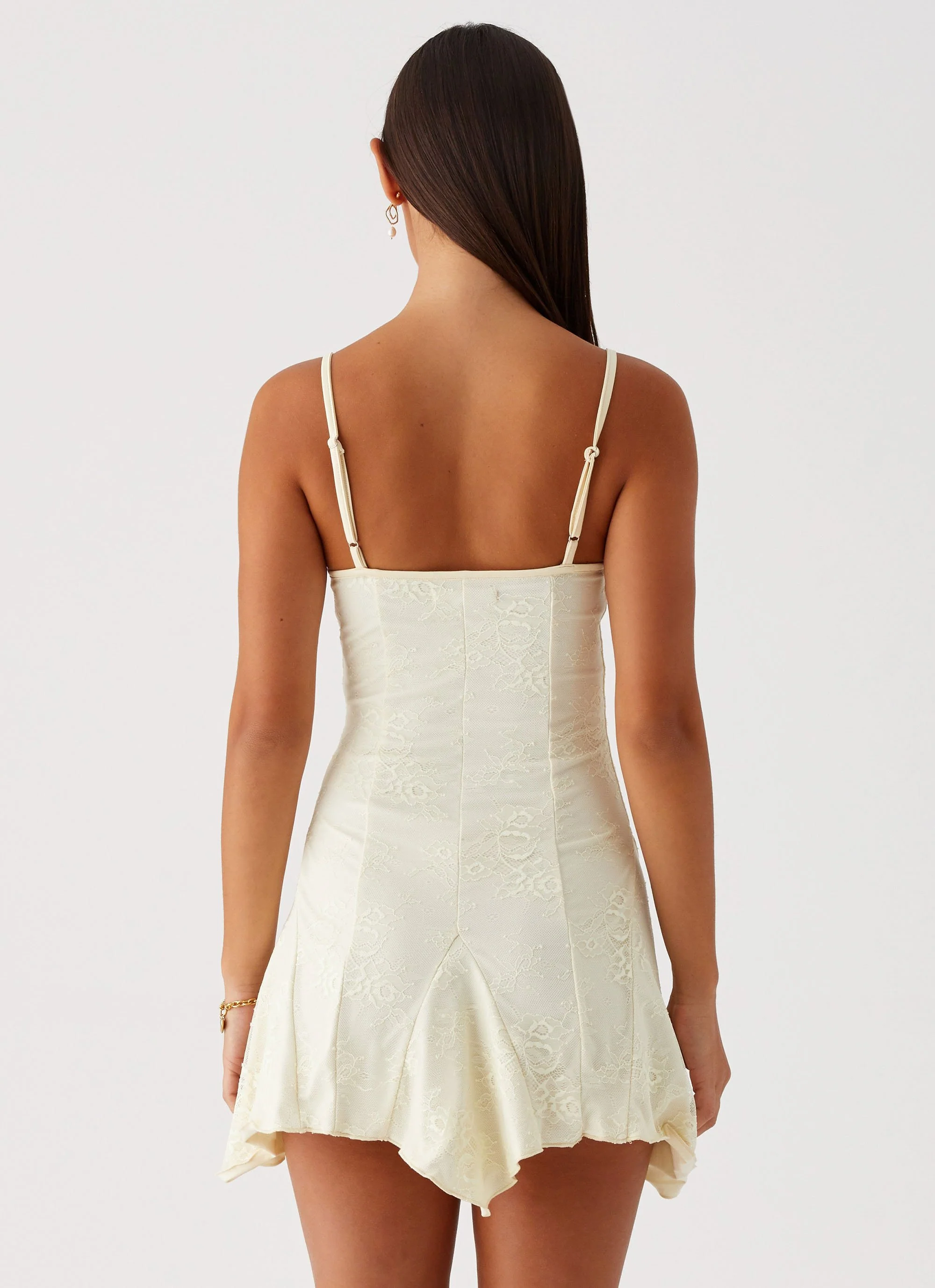 Surry Mini Dress - Yellow - Image 4