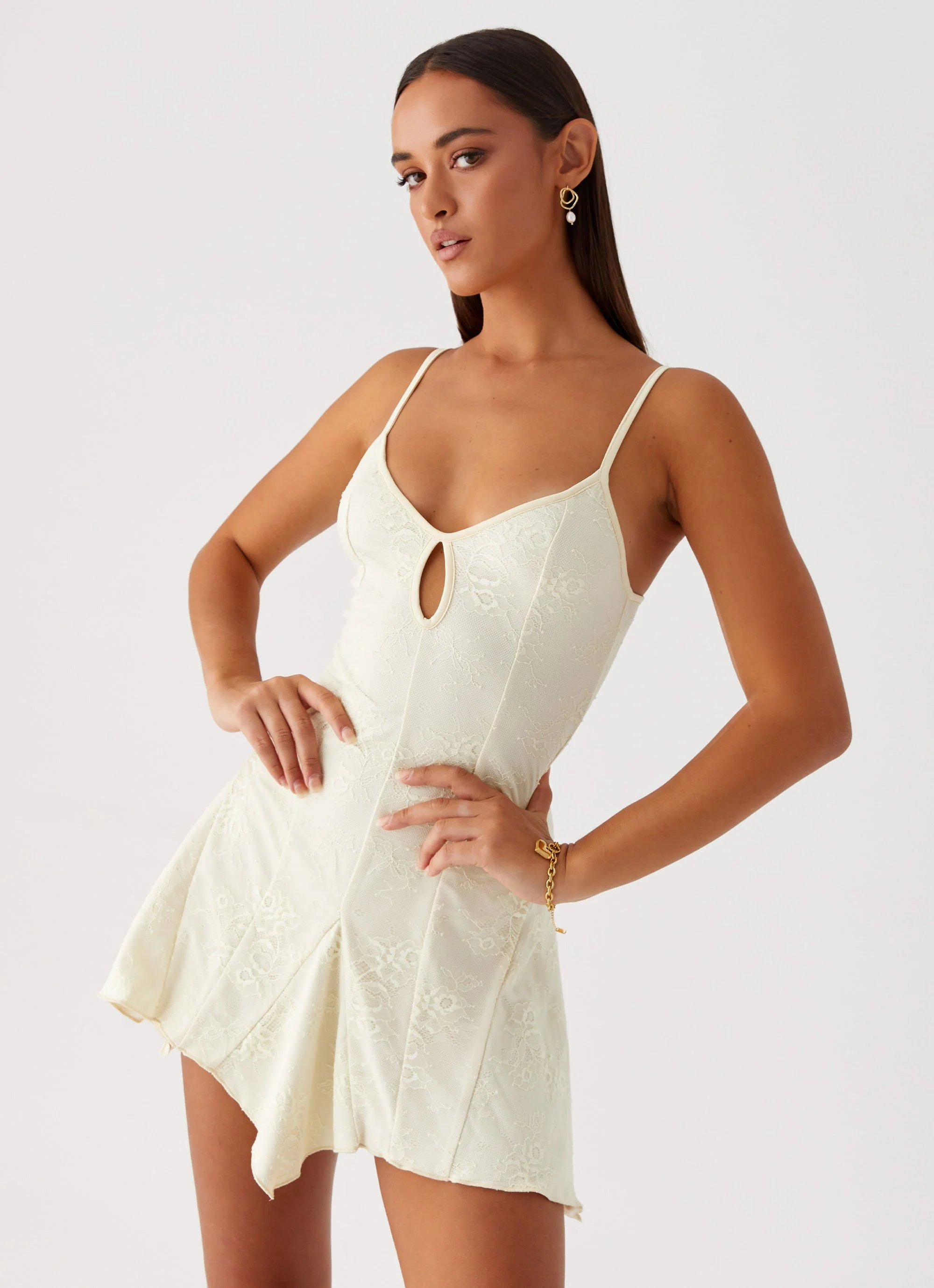 Surry Mini Dress - Yellow - Image 6