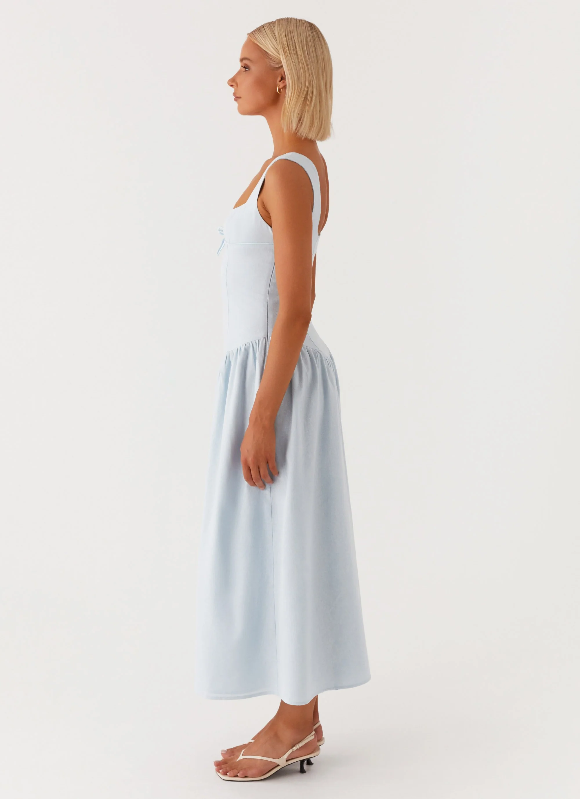 Suzie Midi Dress - Blue - Image 4