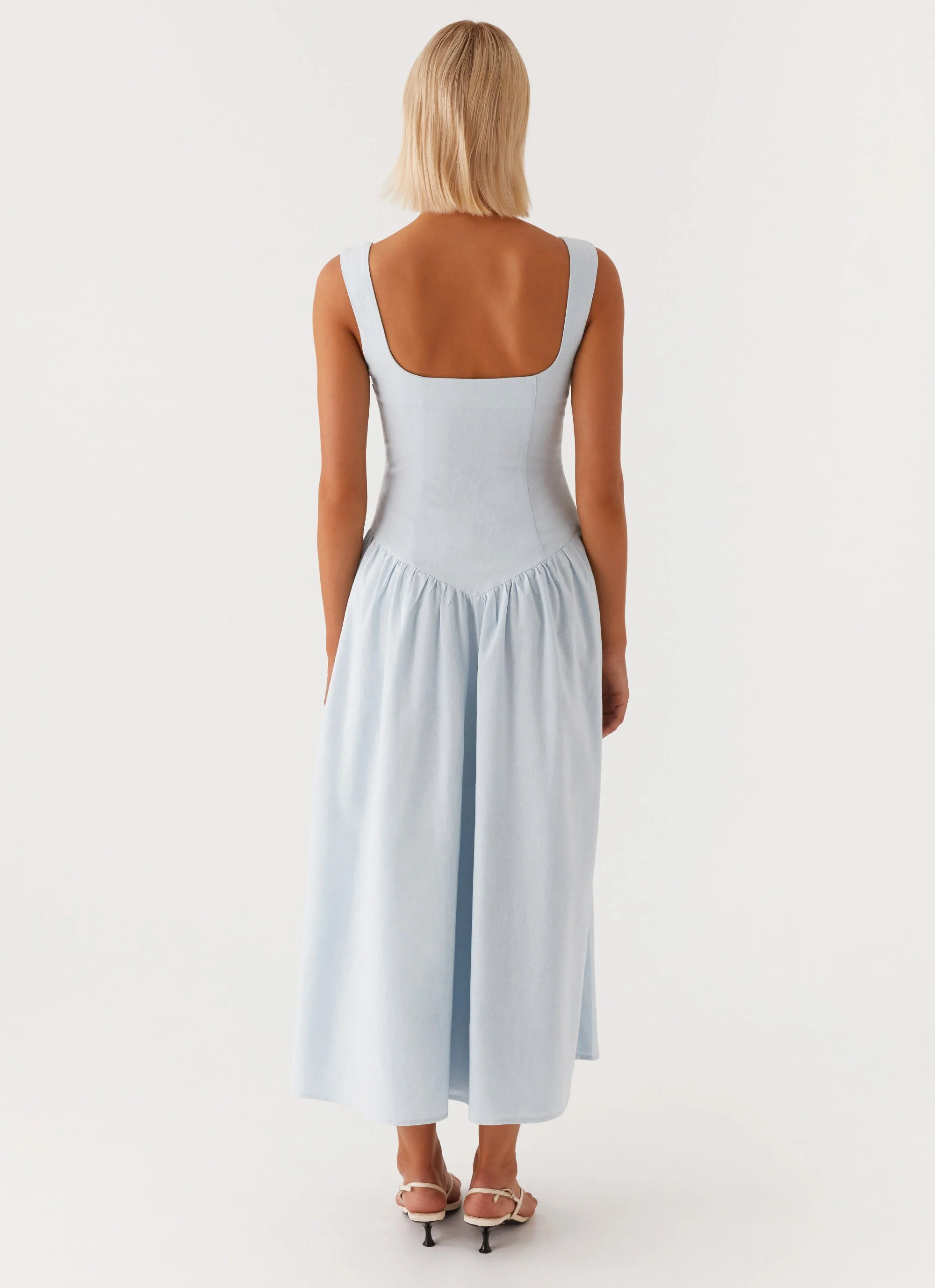 Suzie Midi Dress - Blue - Image 5