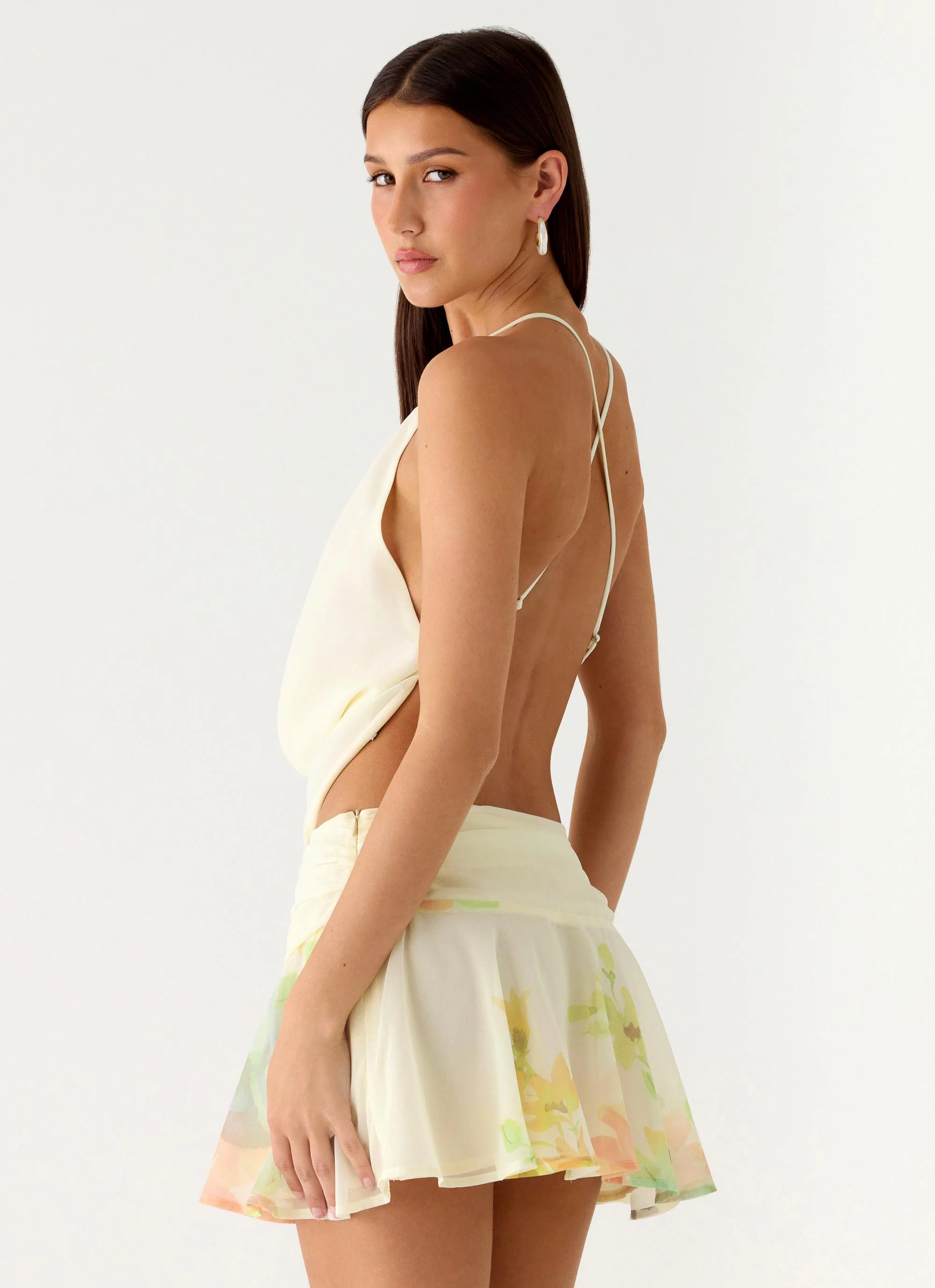 Sweet Charm Cowl Neck Top - Spring Meadow - Image 6
