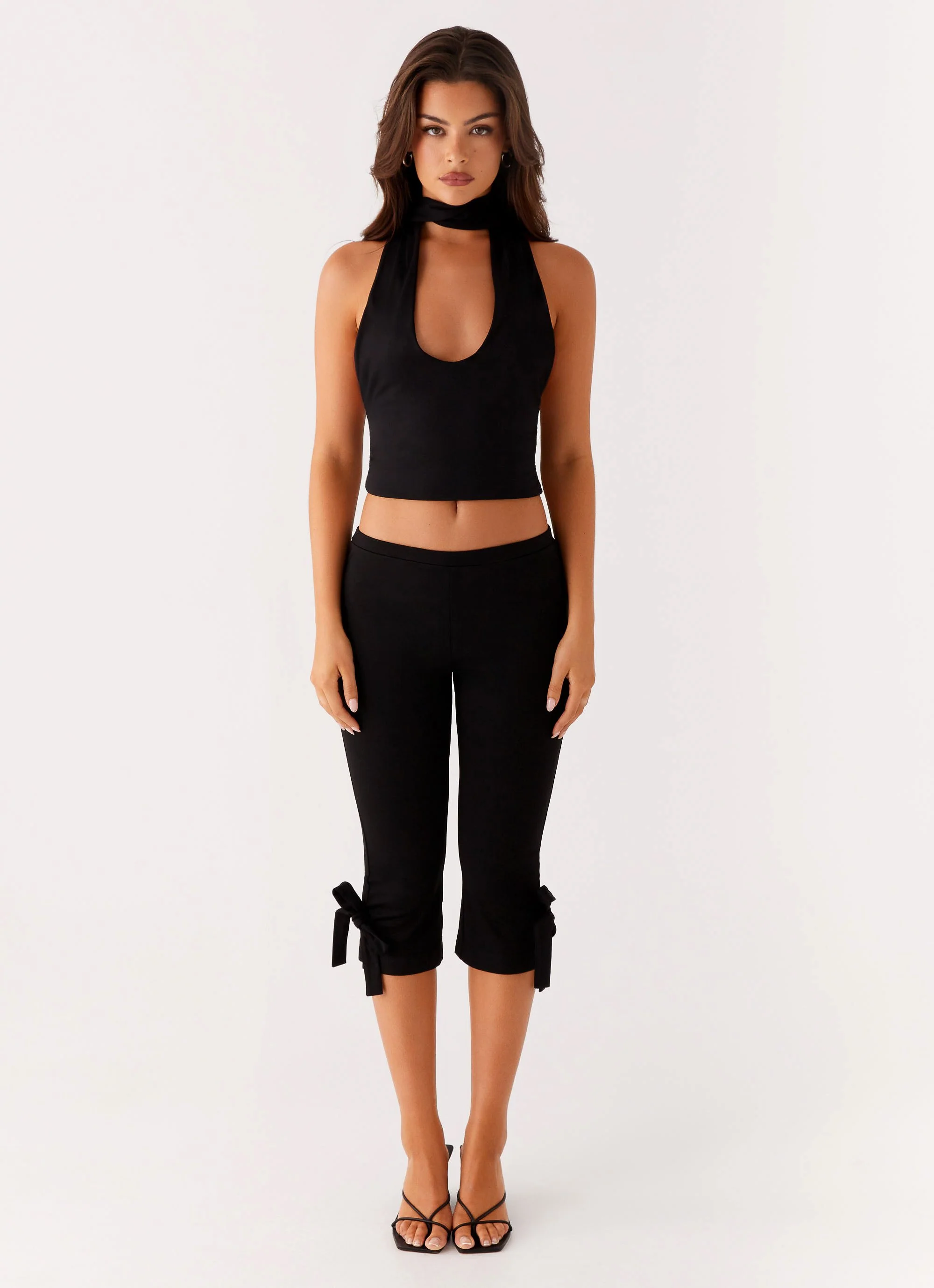 Takeover Capri Pants - Black - Image 2
