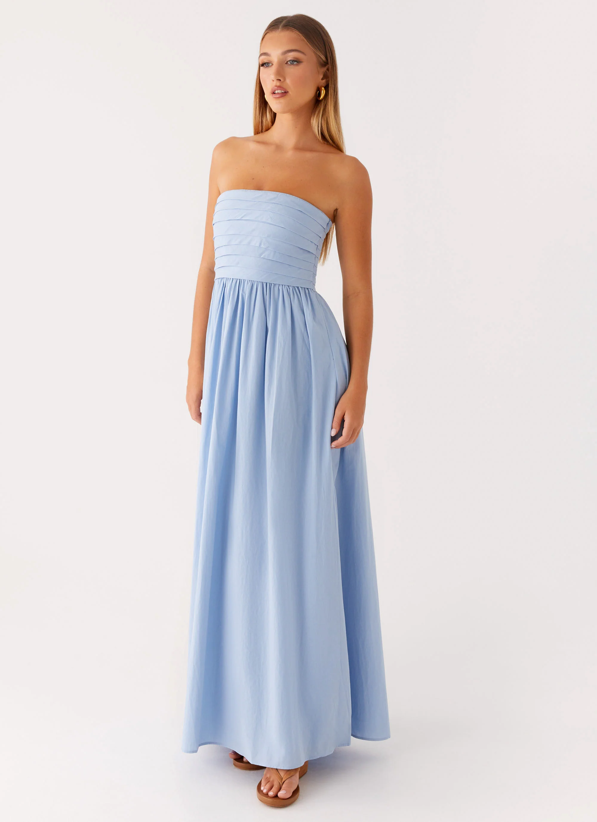 Tamia Maxi Dress - Blue - Image 6