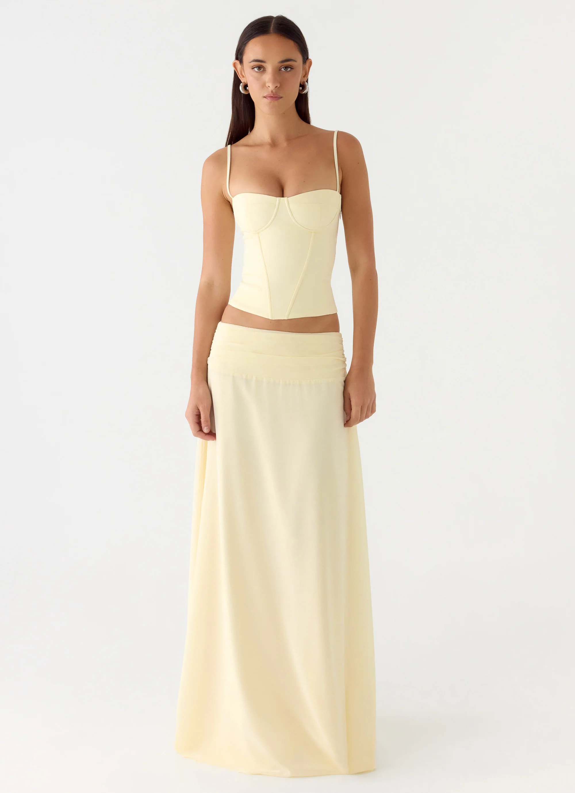 Tayana Corset Top - Yellow - Image 6