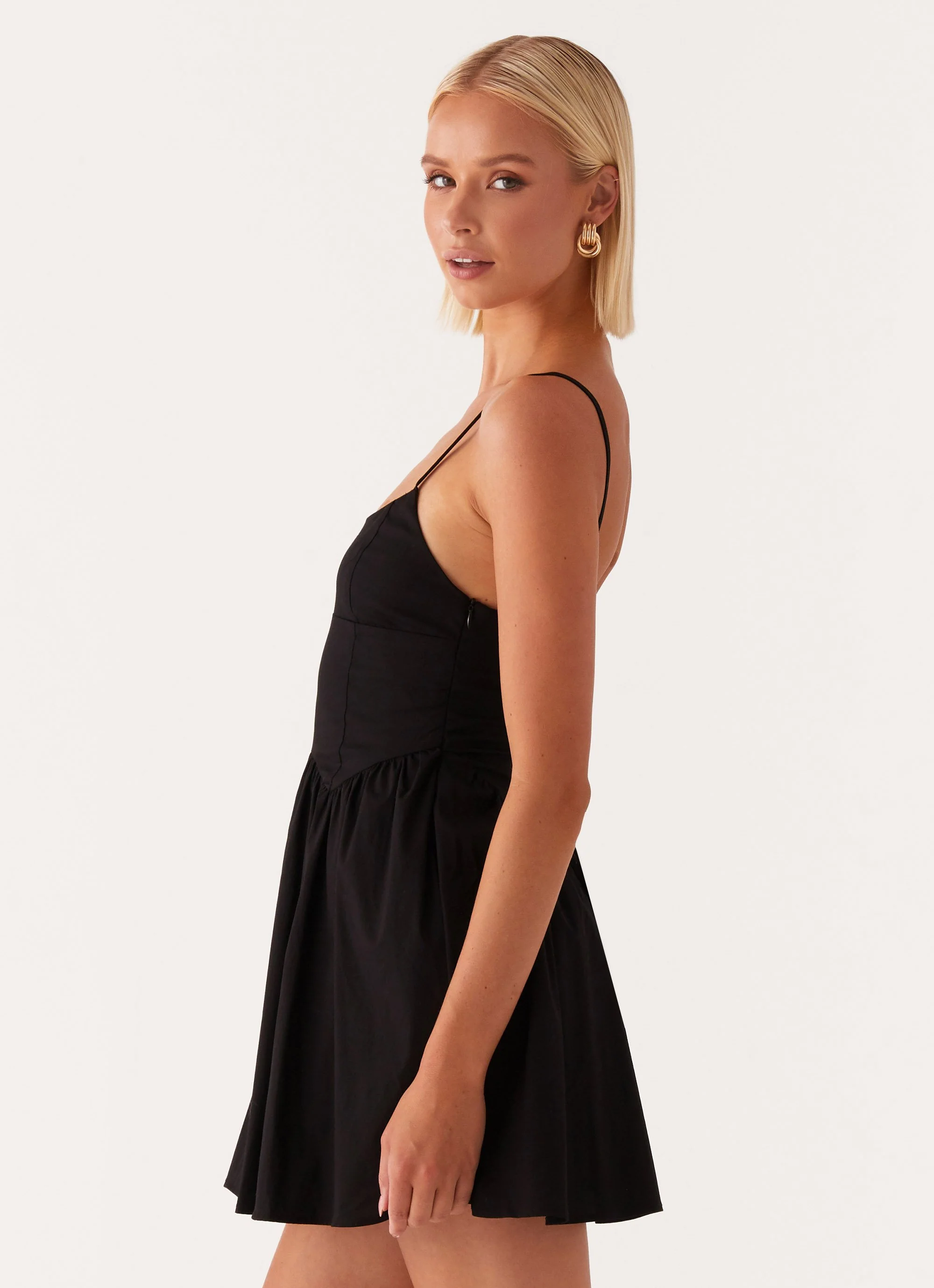 Tesoro Mio Mini Dress - Black - Image 3