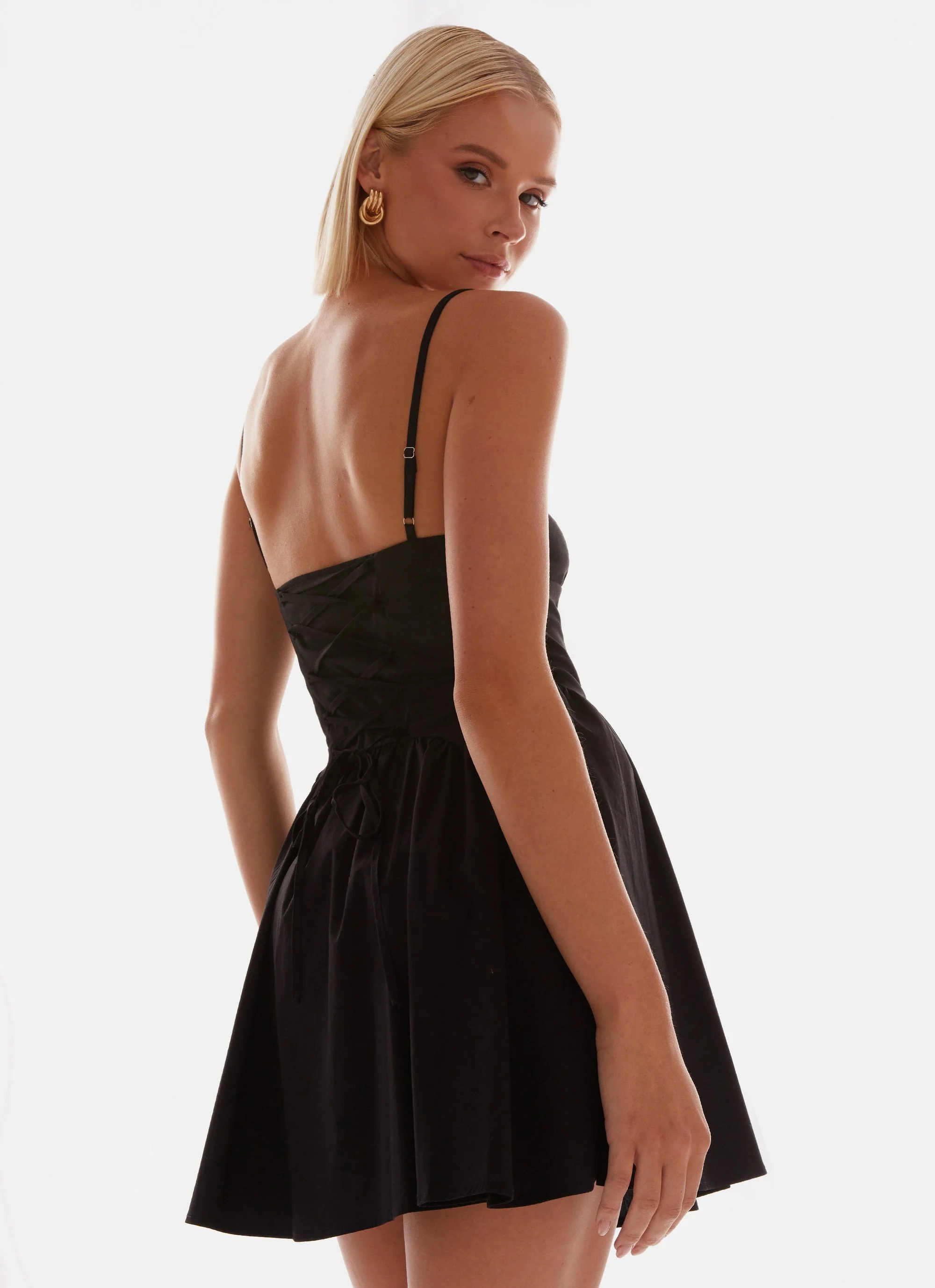 Tesoro Mio Mini Dress - Black - Image 5