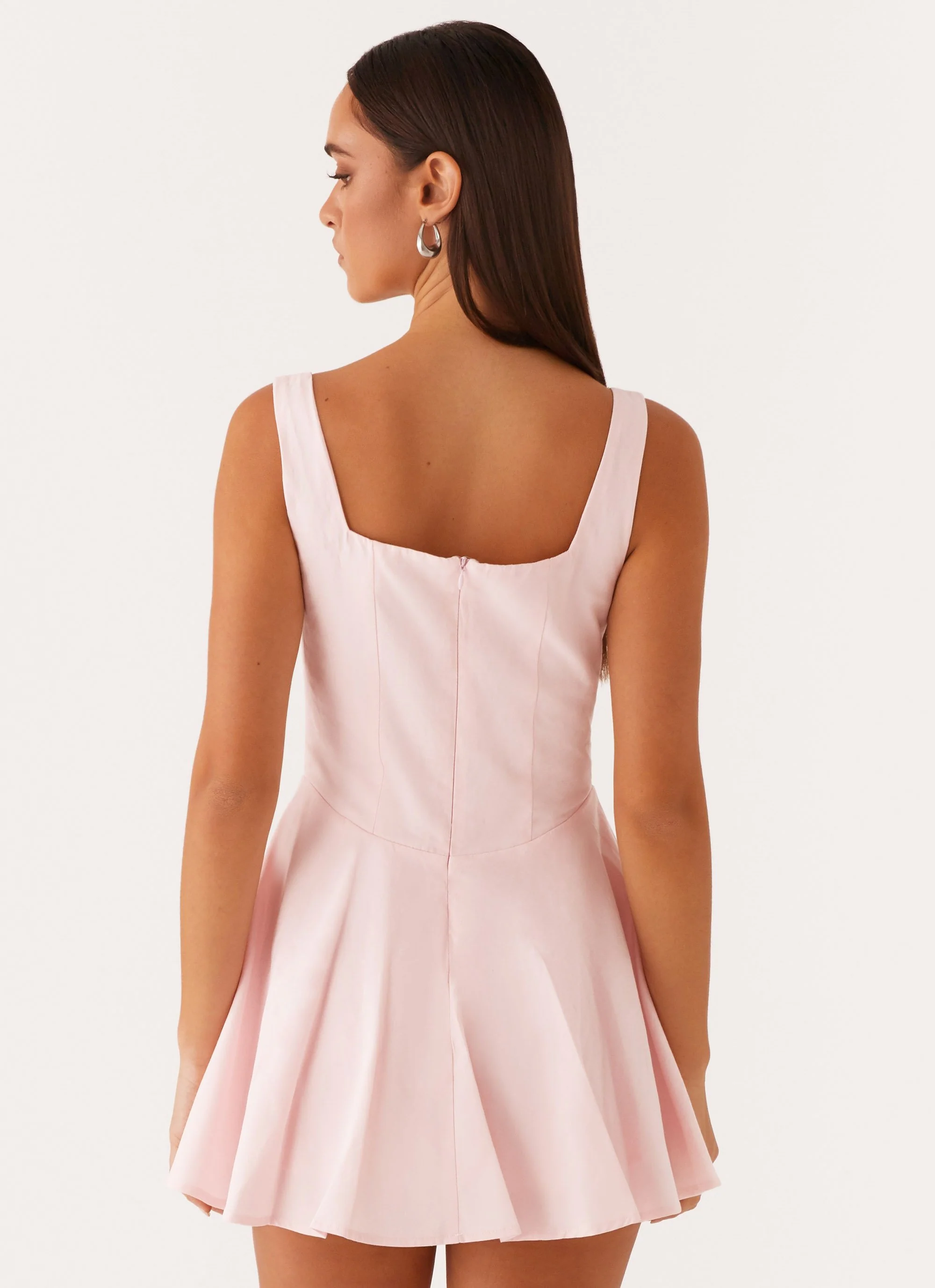 The Isle Mini Dress - Pink - Image 4