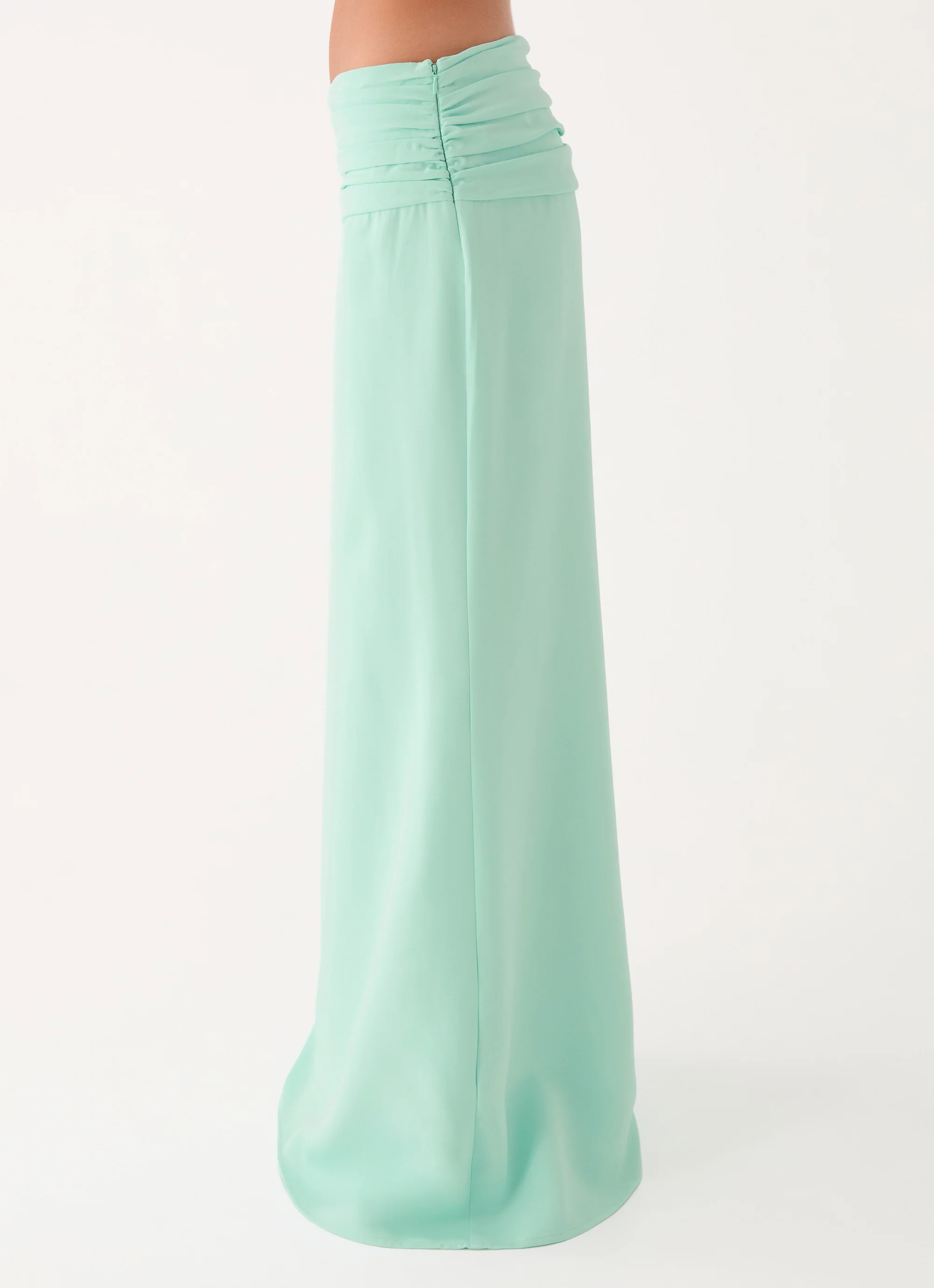 Tillie Maxi Skirt - Aqua - Image 4