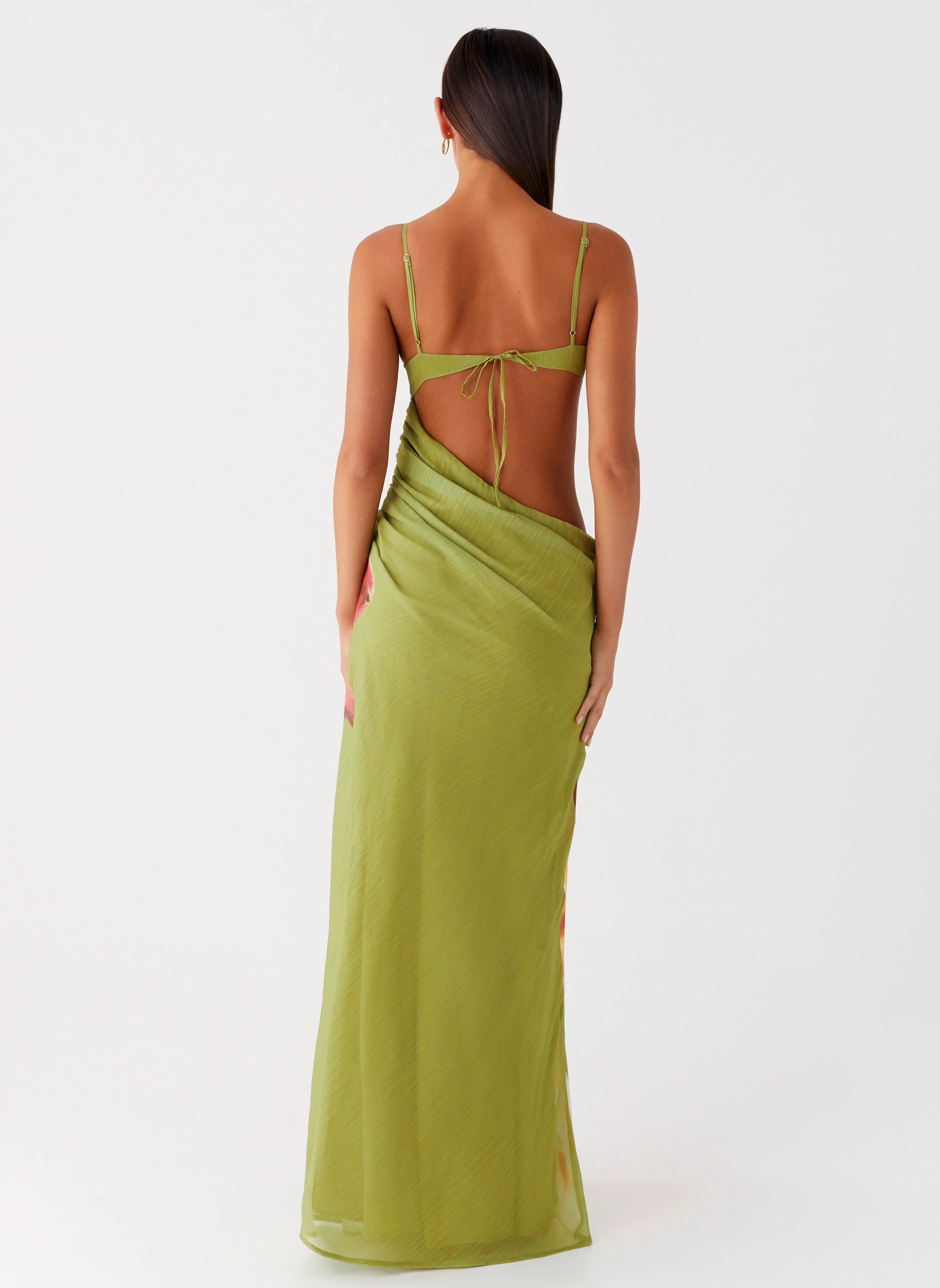 Tropic Rush Cut Out Maxi Dress - Jungle Floral - Image 4