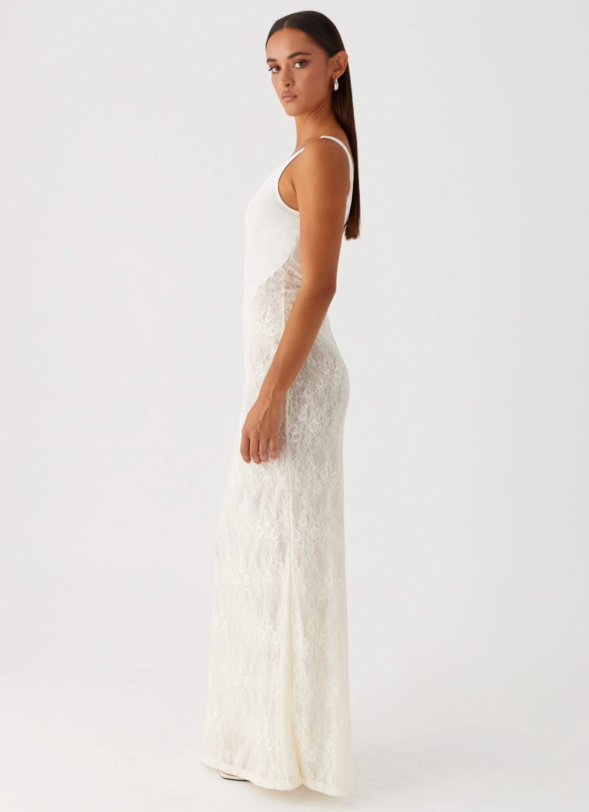 Twilight Dreams Maxi Dress - Ivory - Image 4