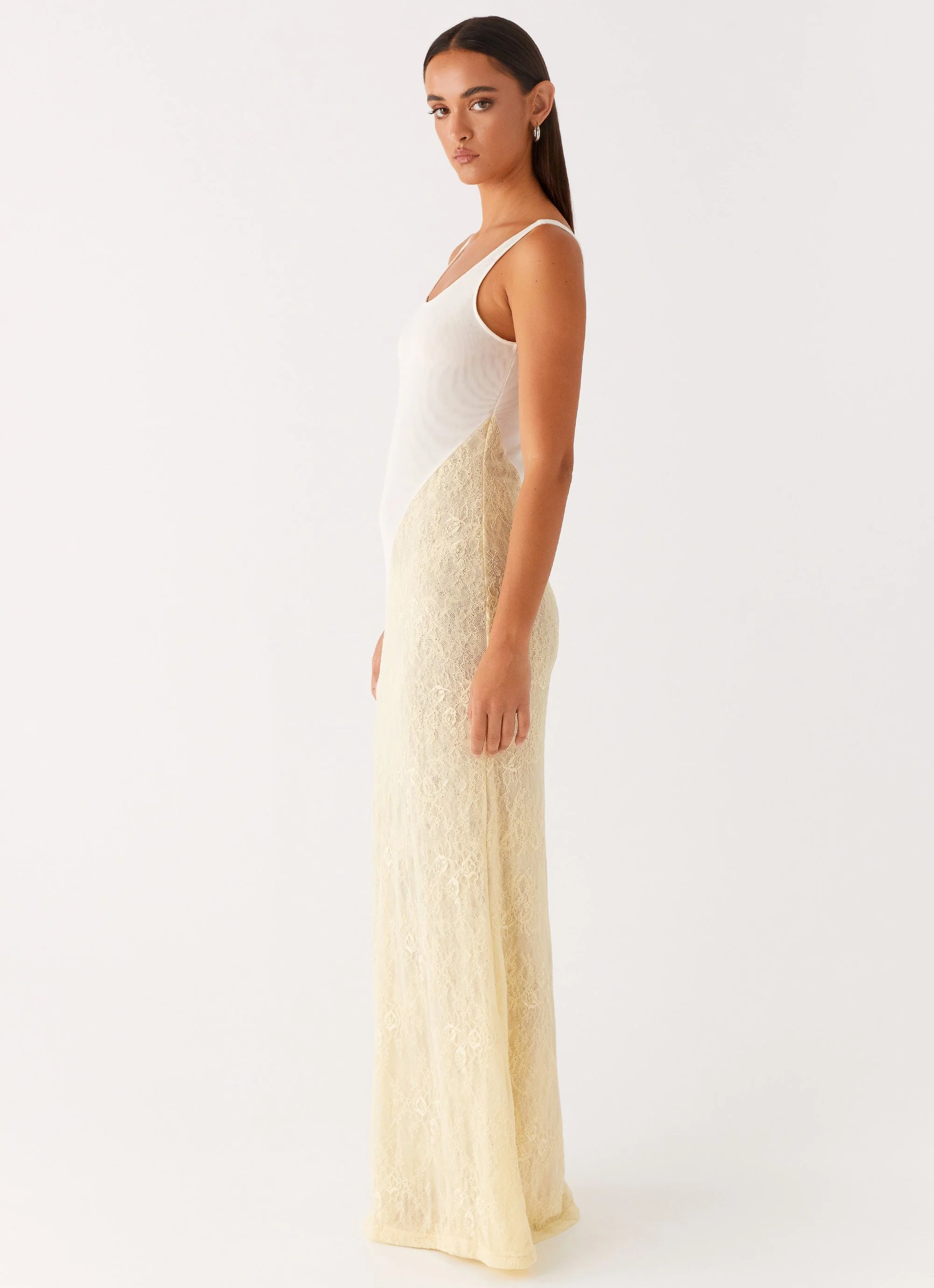 Twilight Dreams Maxi Dress - Yellow - Image 5