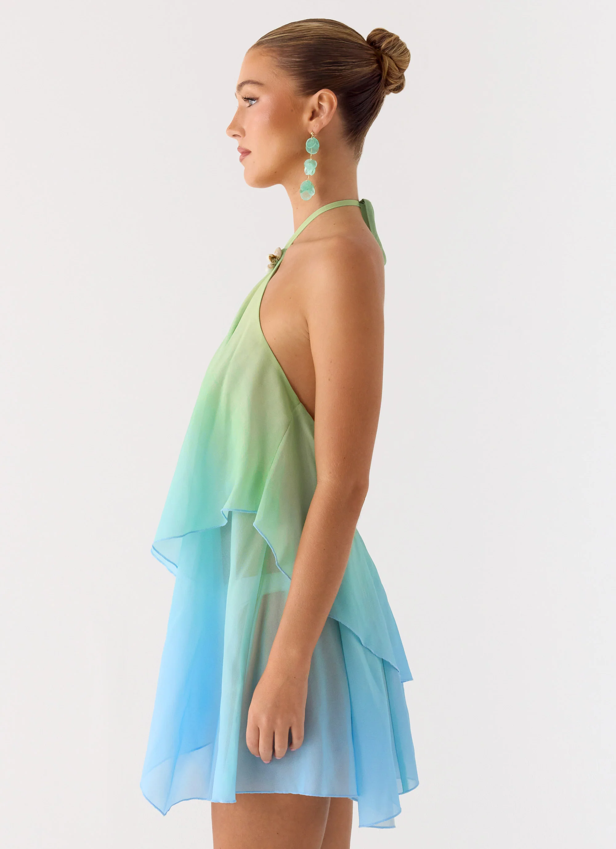 Twin Flame Mini Dress - Sea Ombre - Image 2