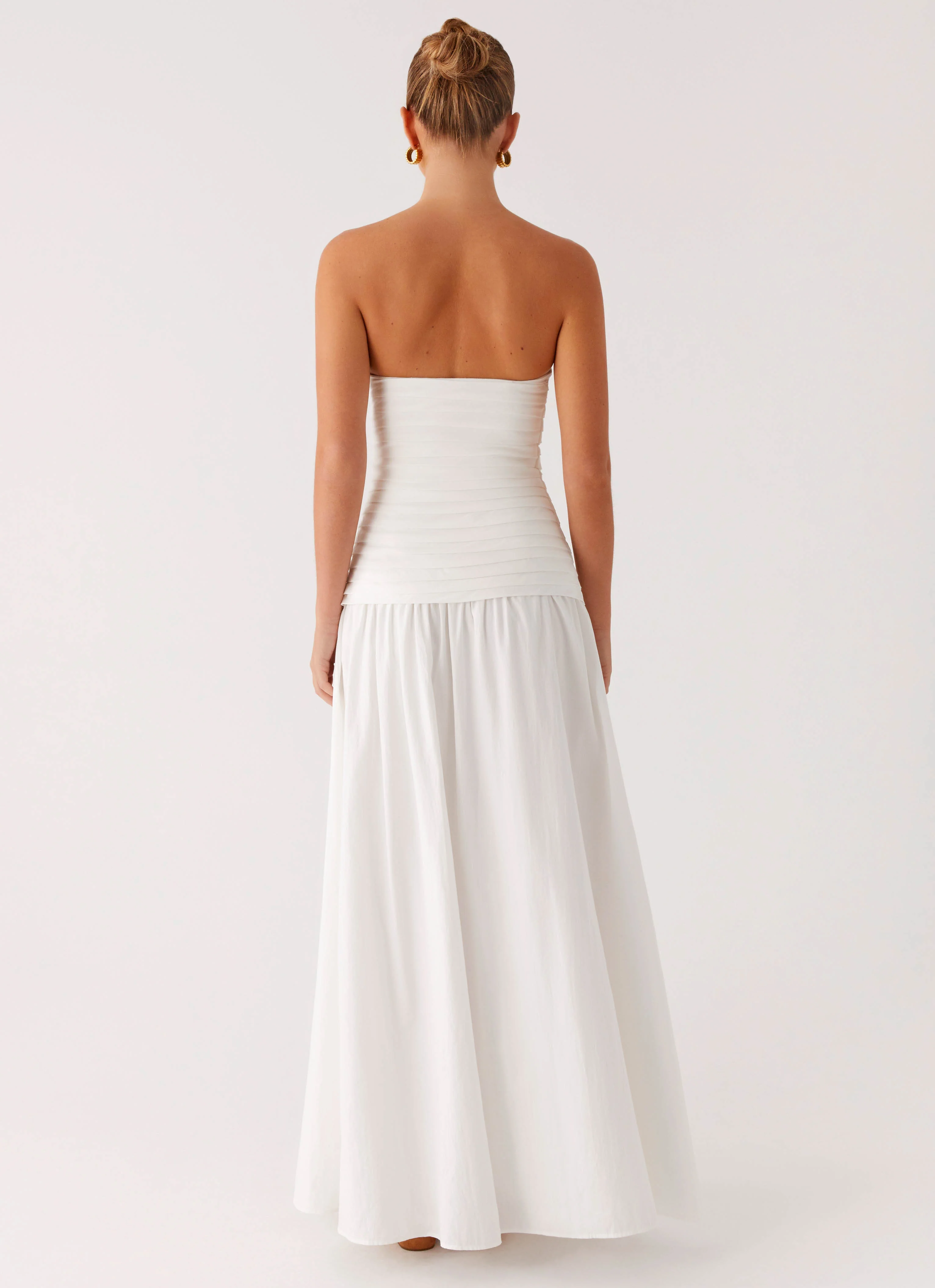 Tyrah Maxi Dress - White - Image 4