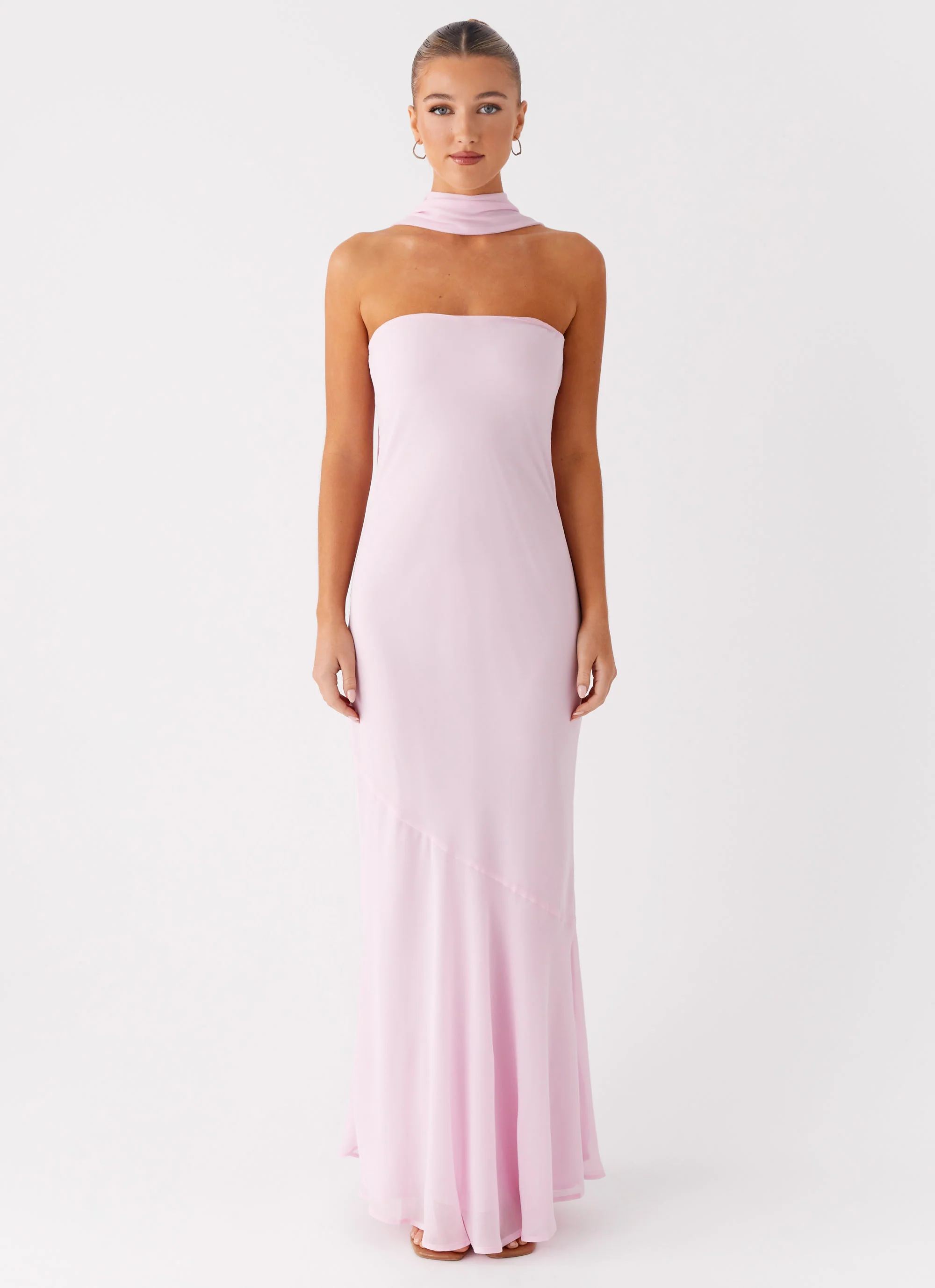 Under The Pagoda Maxi Dress - Pink - Image 5
