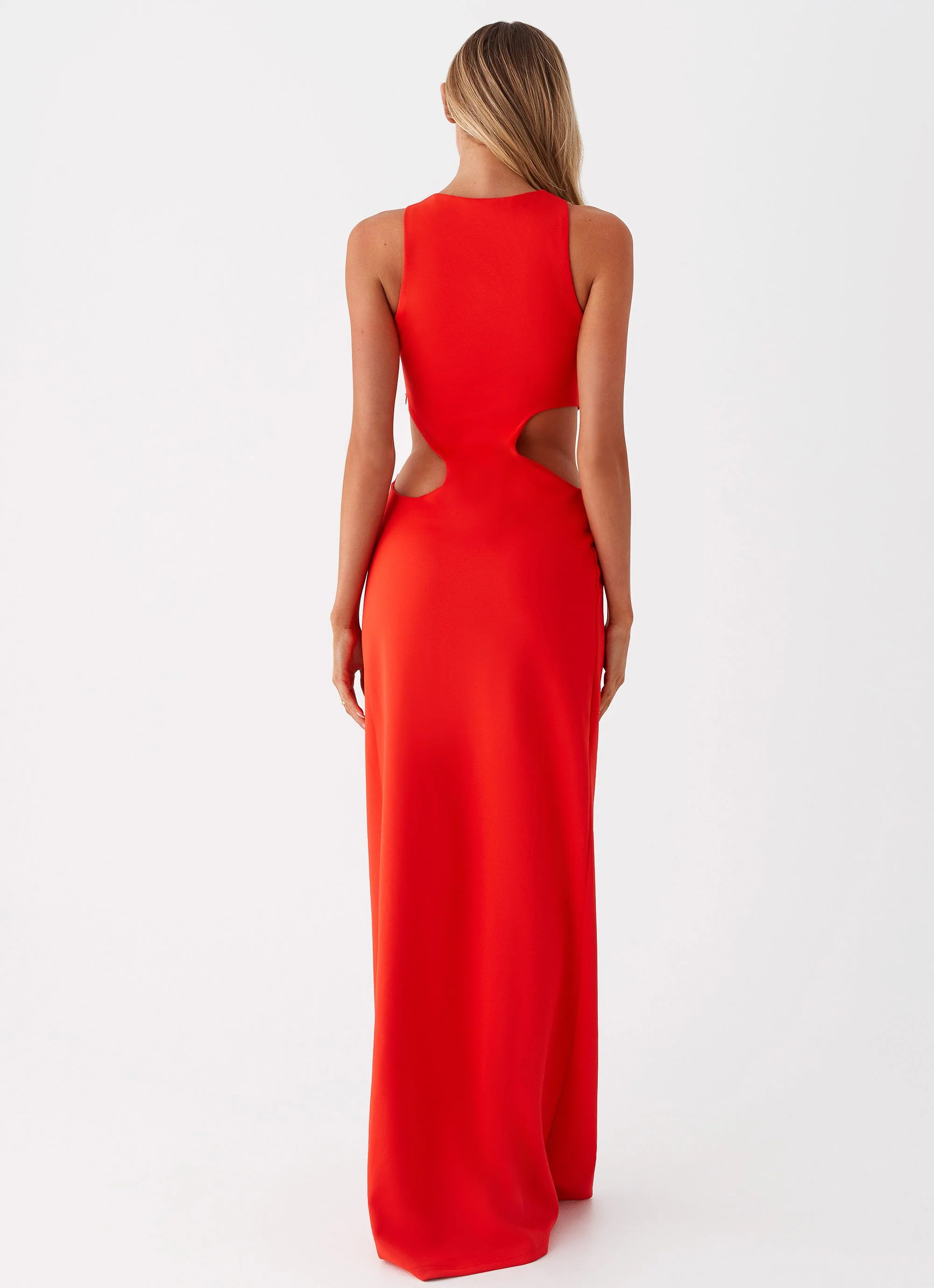 Vaeloria Maxi Dress - Red - Image 4