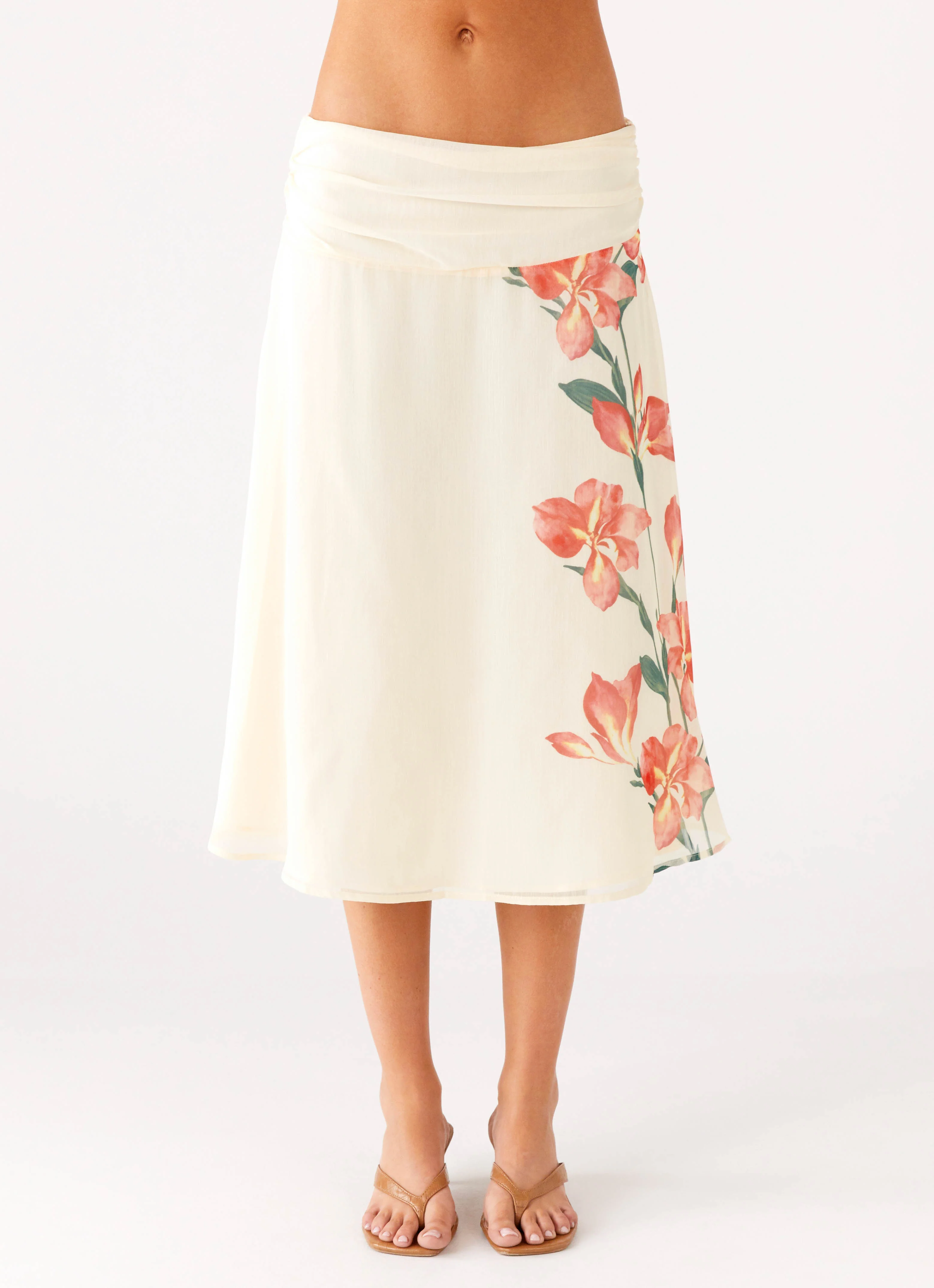Valley Midi Skirt - Siena Floral - Image 3