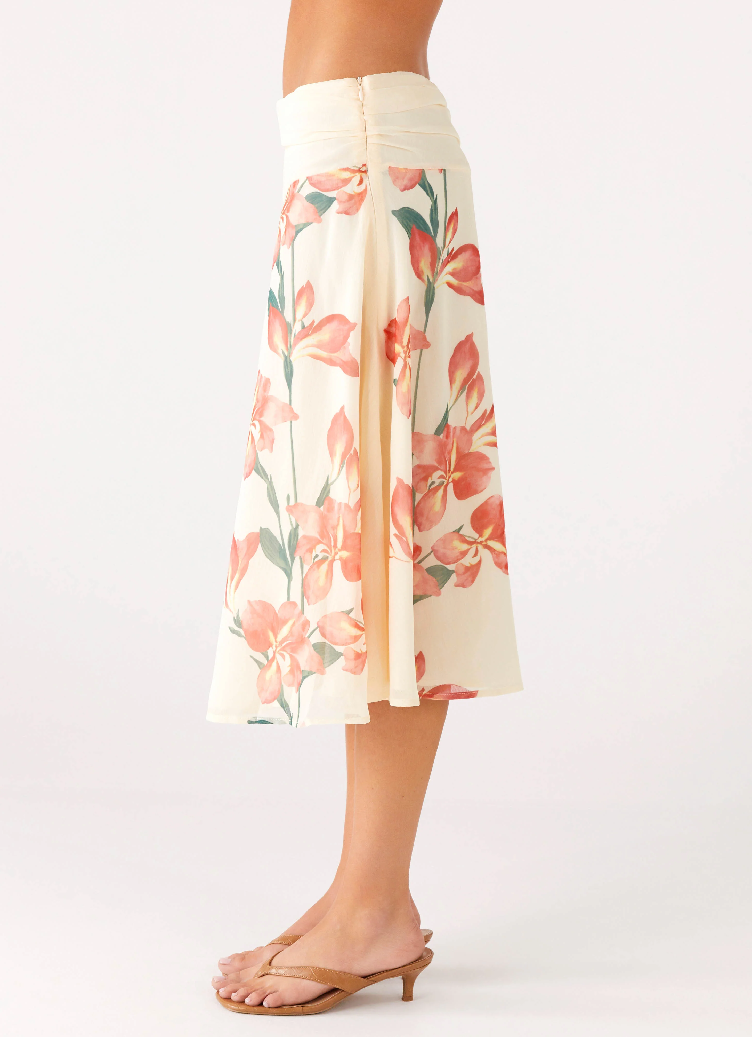 Valley Midi Skirt - Siena Floral - Image 4