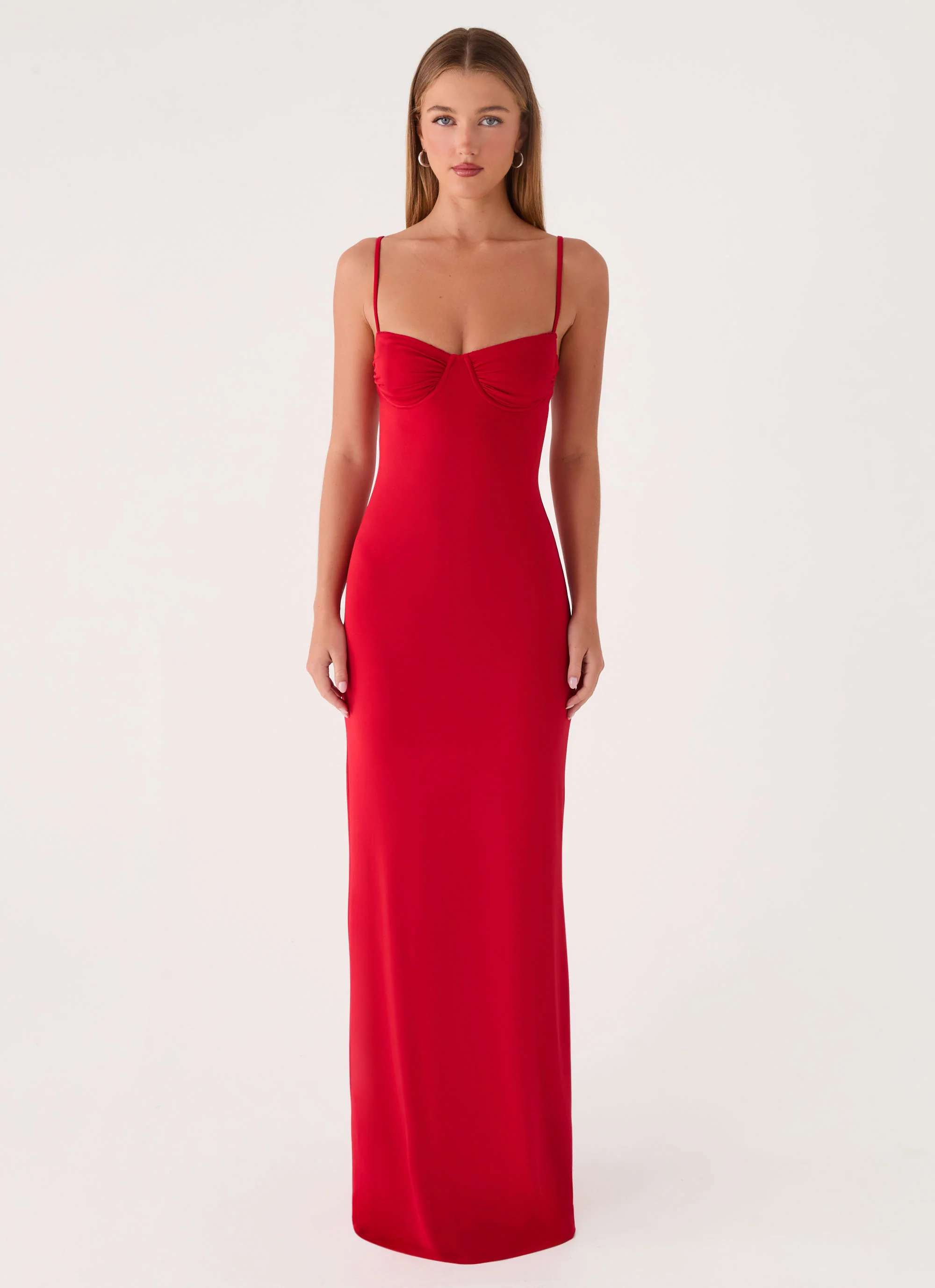 Vamonos Maxi Dress - Cherry Red - Image 4