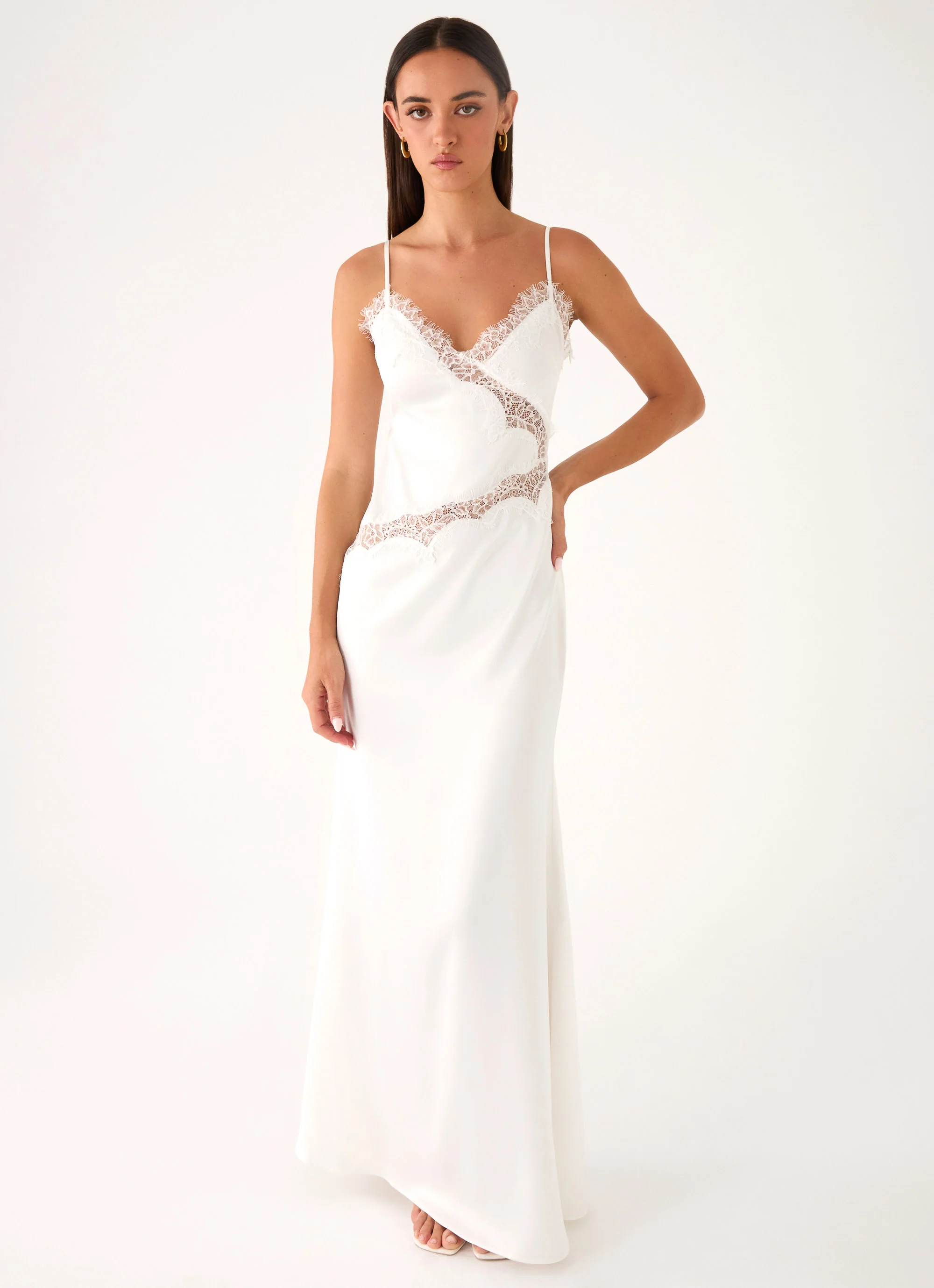 Velisse Maxi Dress - White - Image 4