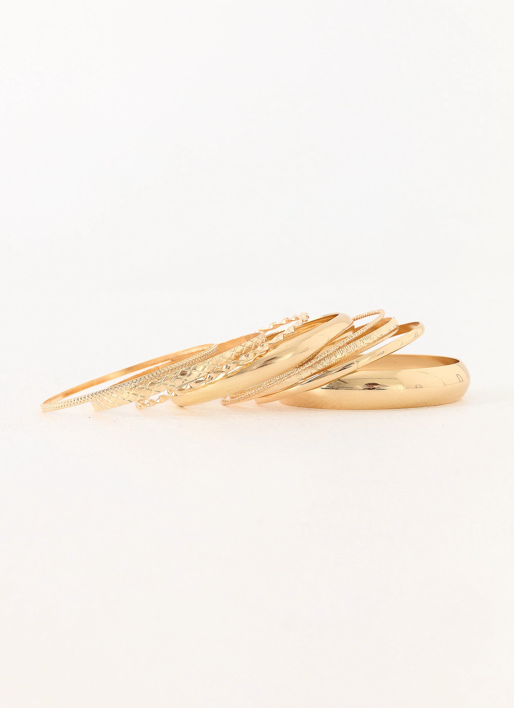 Villa Vibe Bangles - Gold - Image 4